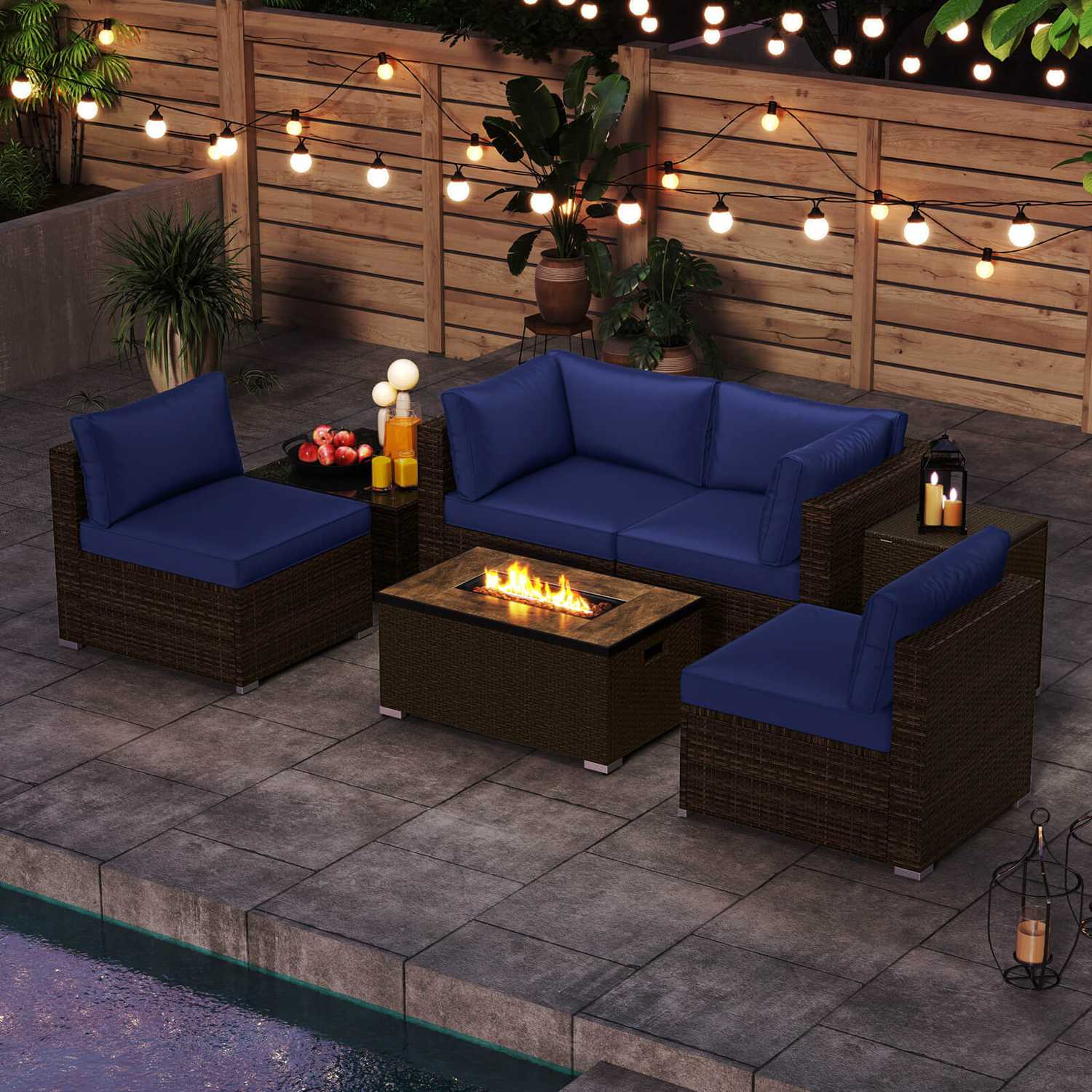 Costway CSHY001783 Patio-Conversation-Sets - View #5