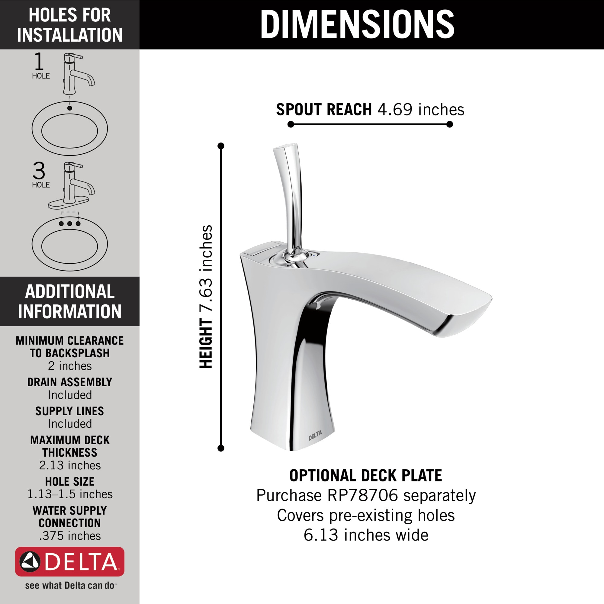 Delta 552LF-MPU Lavatory-Faucets - View #7