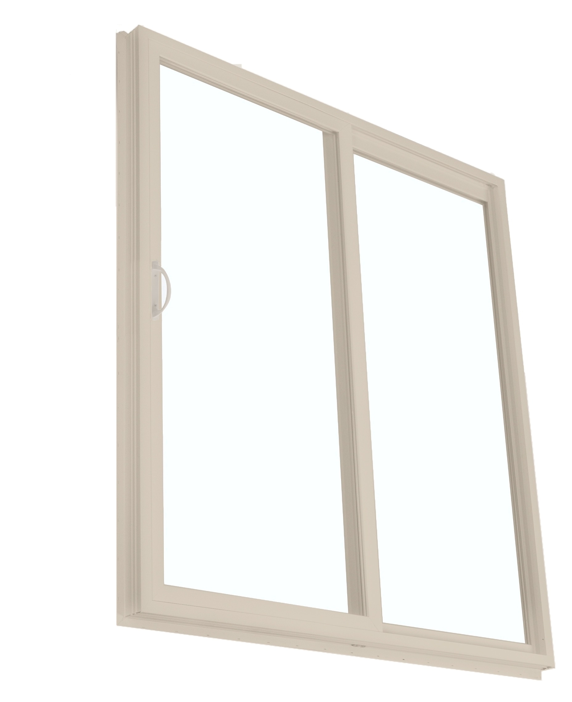 Betterbilt Low E Patio Door With Screen Included Almond Handle Finish 96 In X 96 In Rough