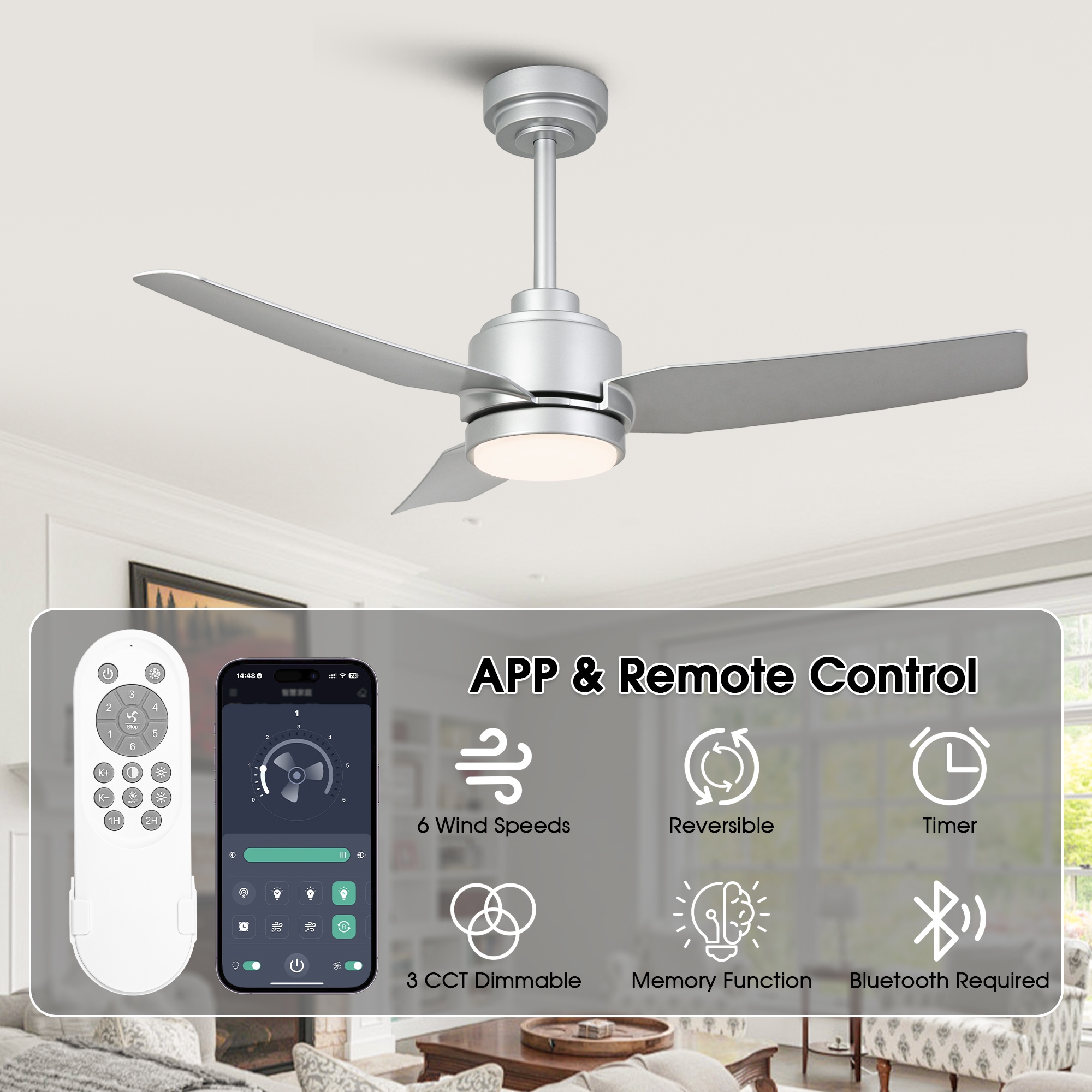VACZON VZA01A116SY Ceiling-Fans - View #5
