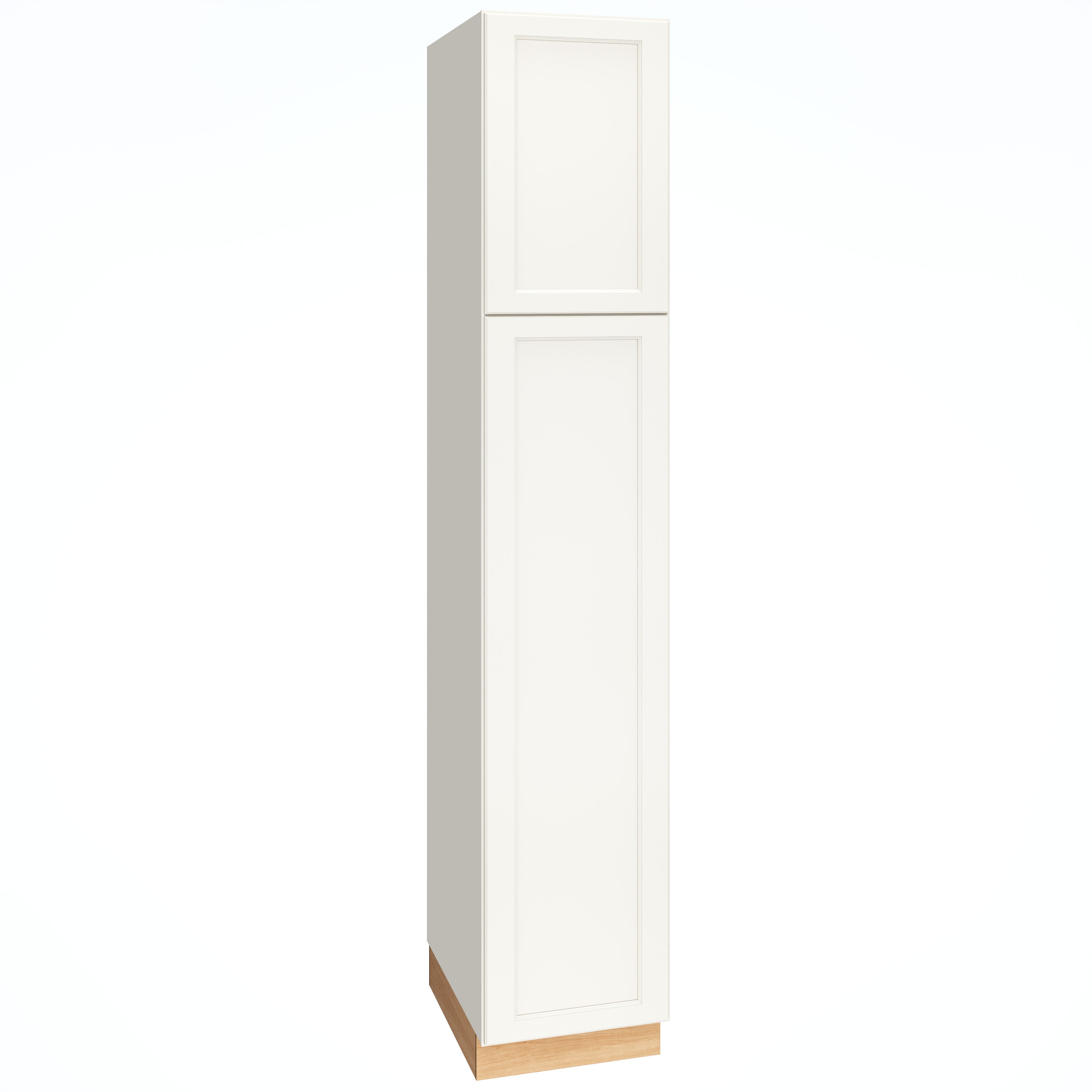 Diamond Express Macaulay 18-in W X 93-in H X 24-in D White Pantry Fully 