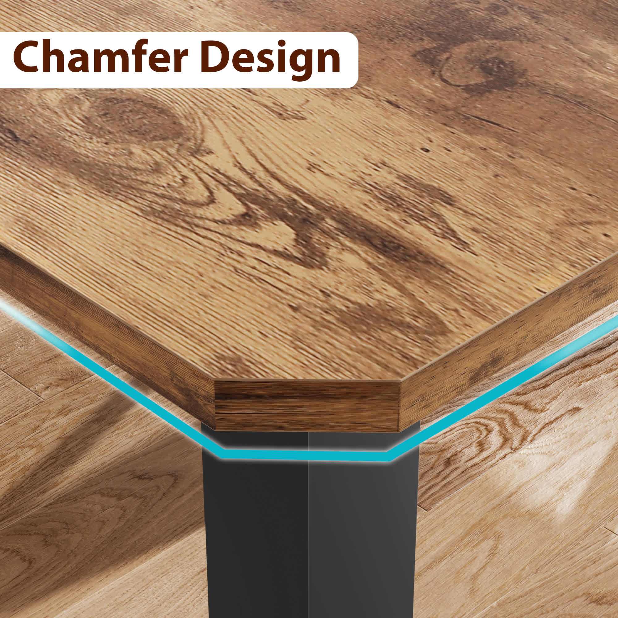 WhizMax PHO-120SBRUO-KLN Dining-Tables - View #4