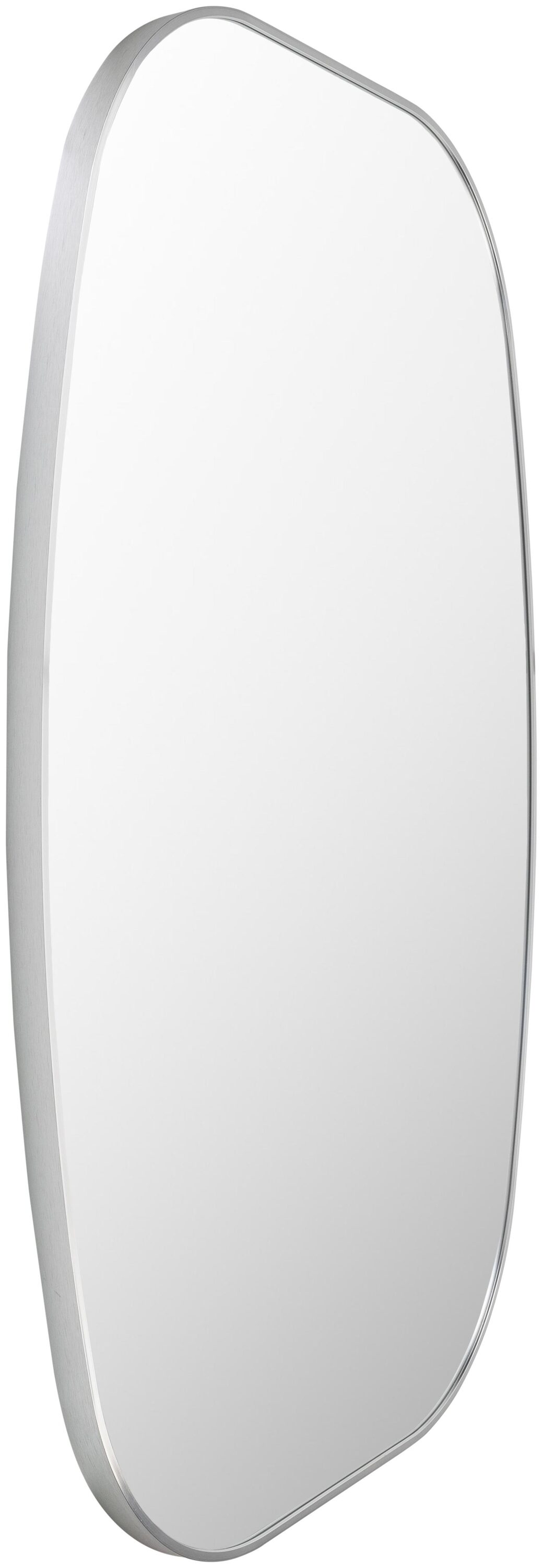 Surya Aranya Modern Rectangle Mirror With Silver Finish RAY037-2435