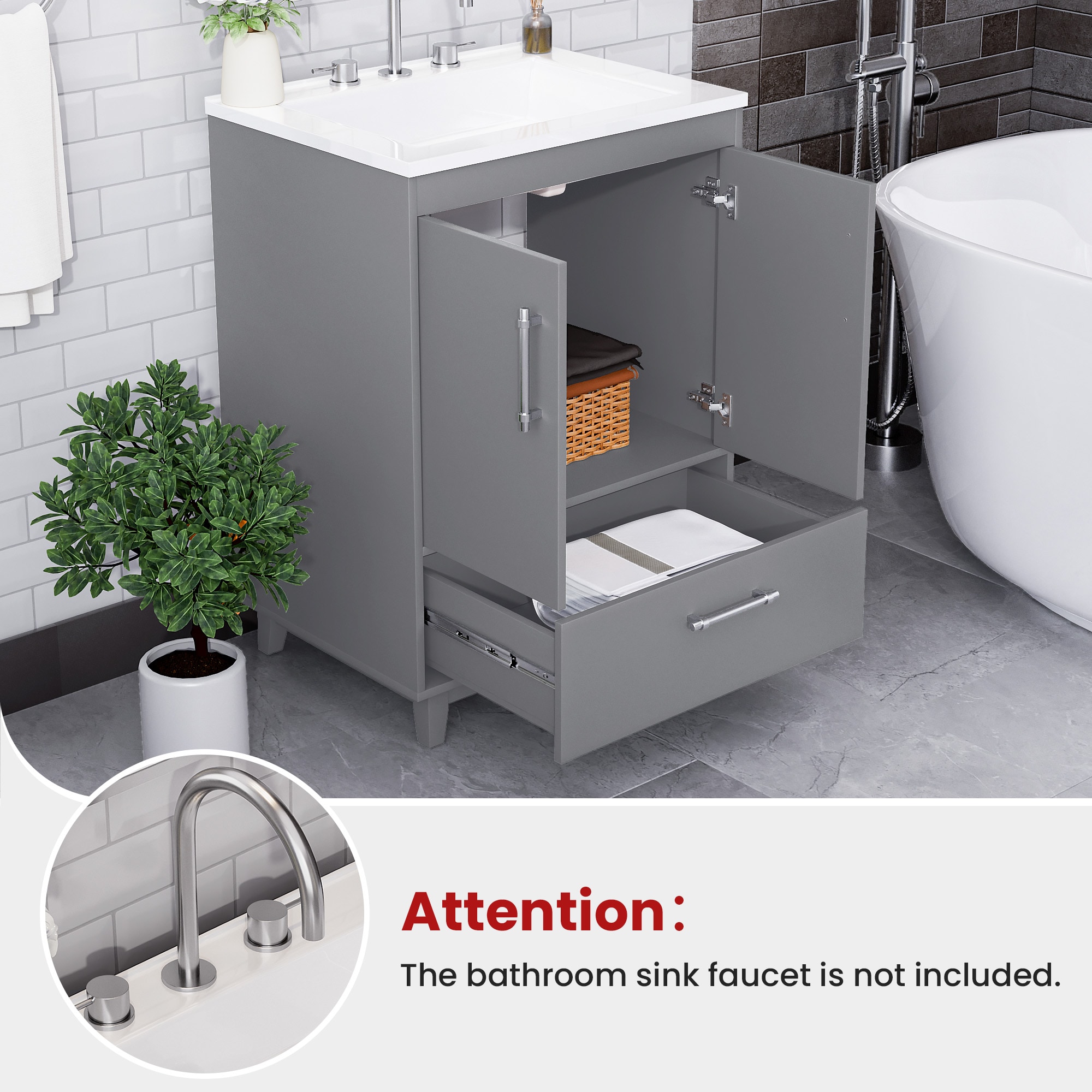 JEAREY HDBY-LG Bath-Vanity-Combo - View #10