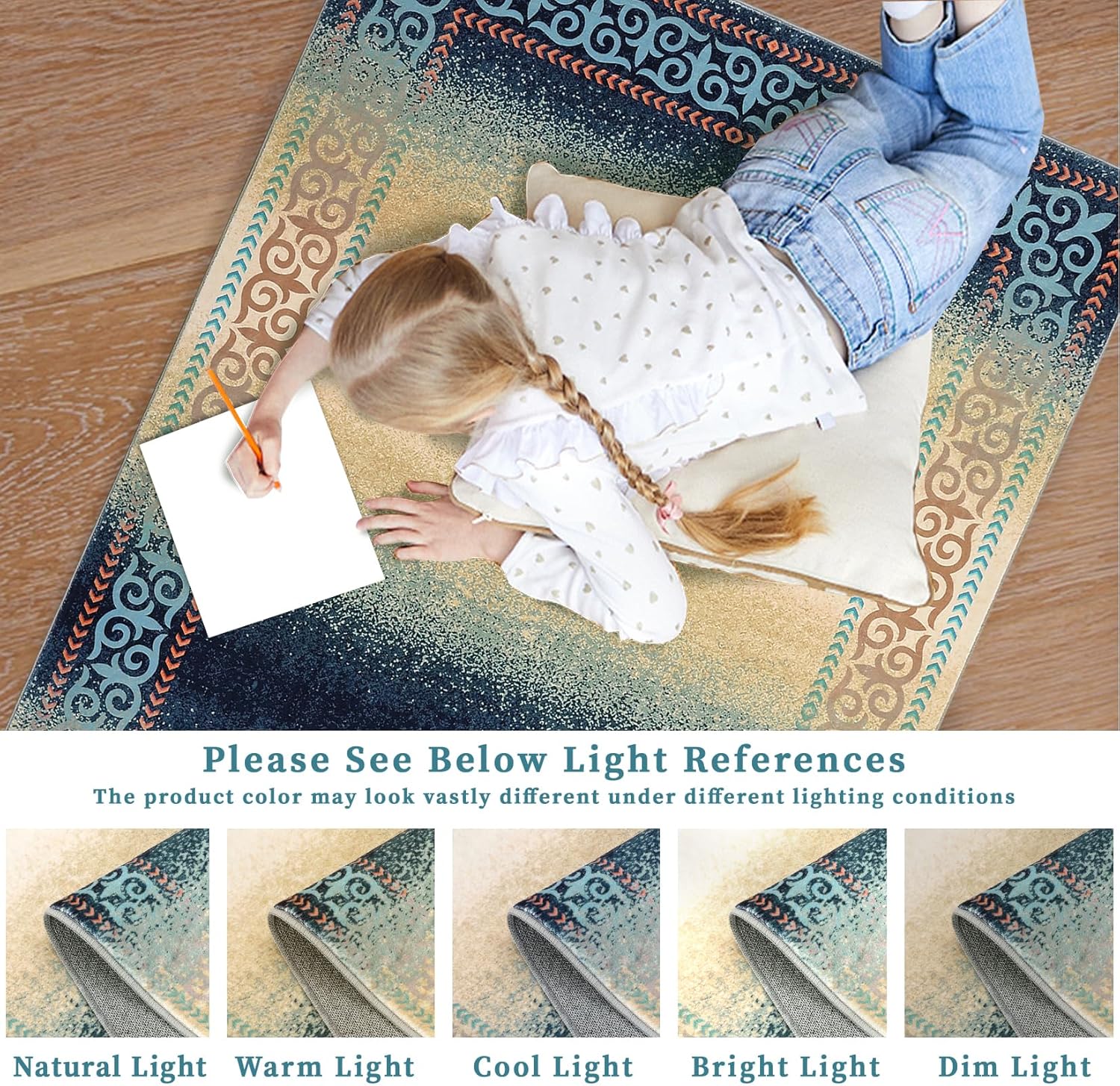 Qeetex WWJ-PHO-13EMUPTG rugs - View #7