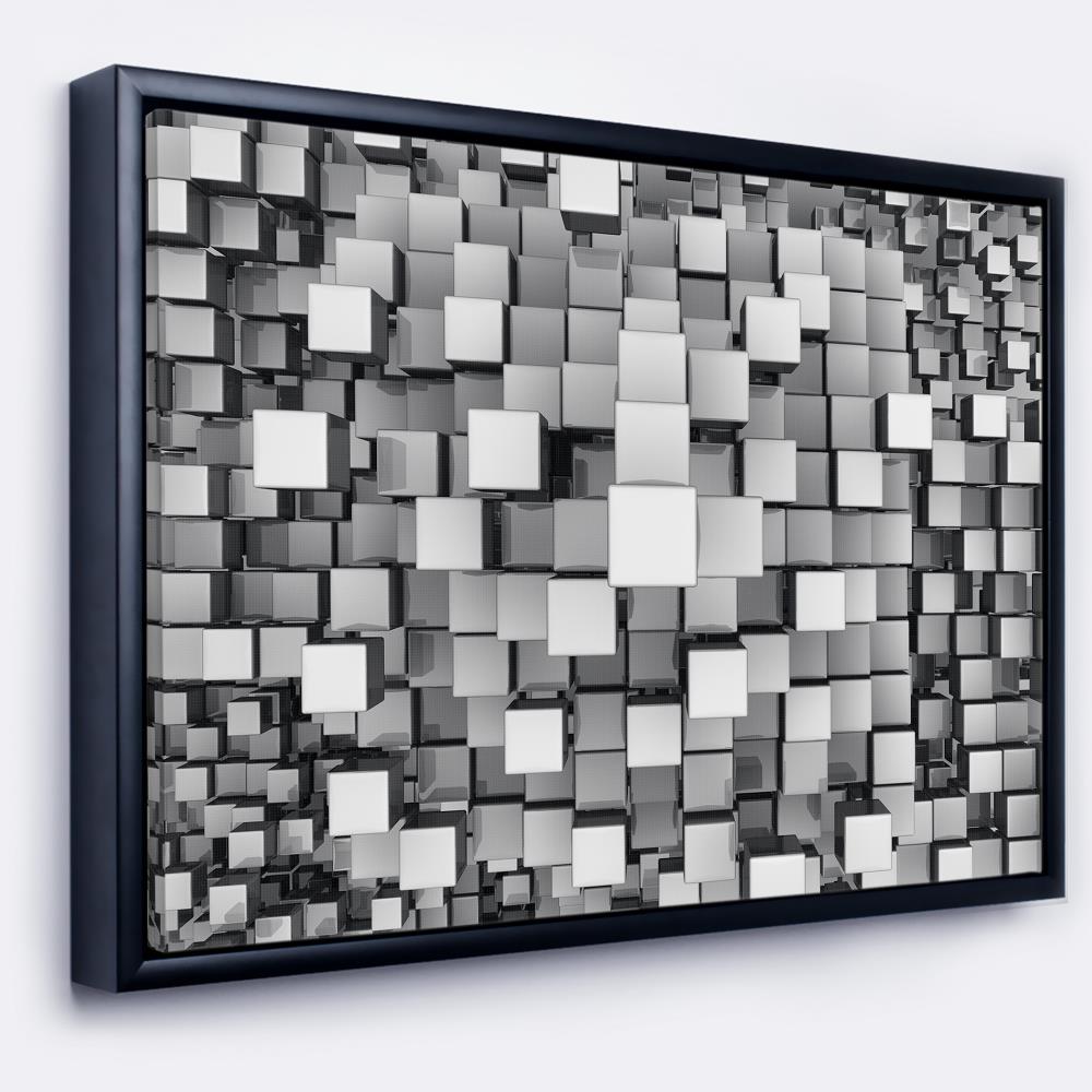 Designart FL6830-42-32-FLB Wood Floater frame 32-Inches H x 42-Inches W Modern Canvas Print