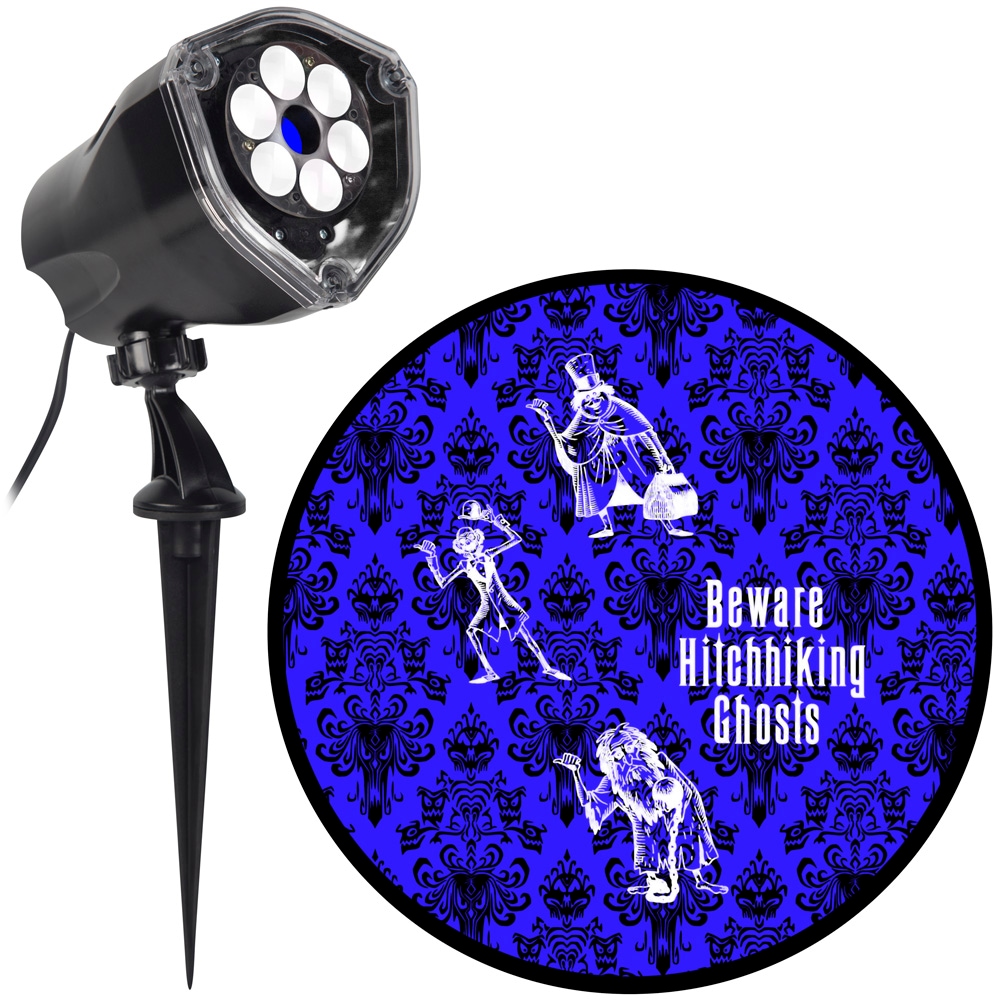 Haunted Mansion Hitchhiking Ghosts cheapest Spotlight Wavemotion Projector Halloween