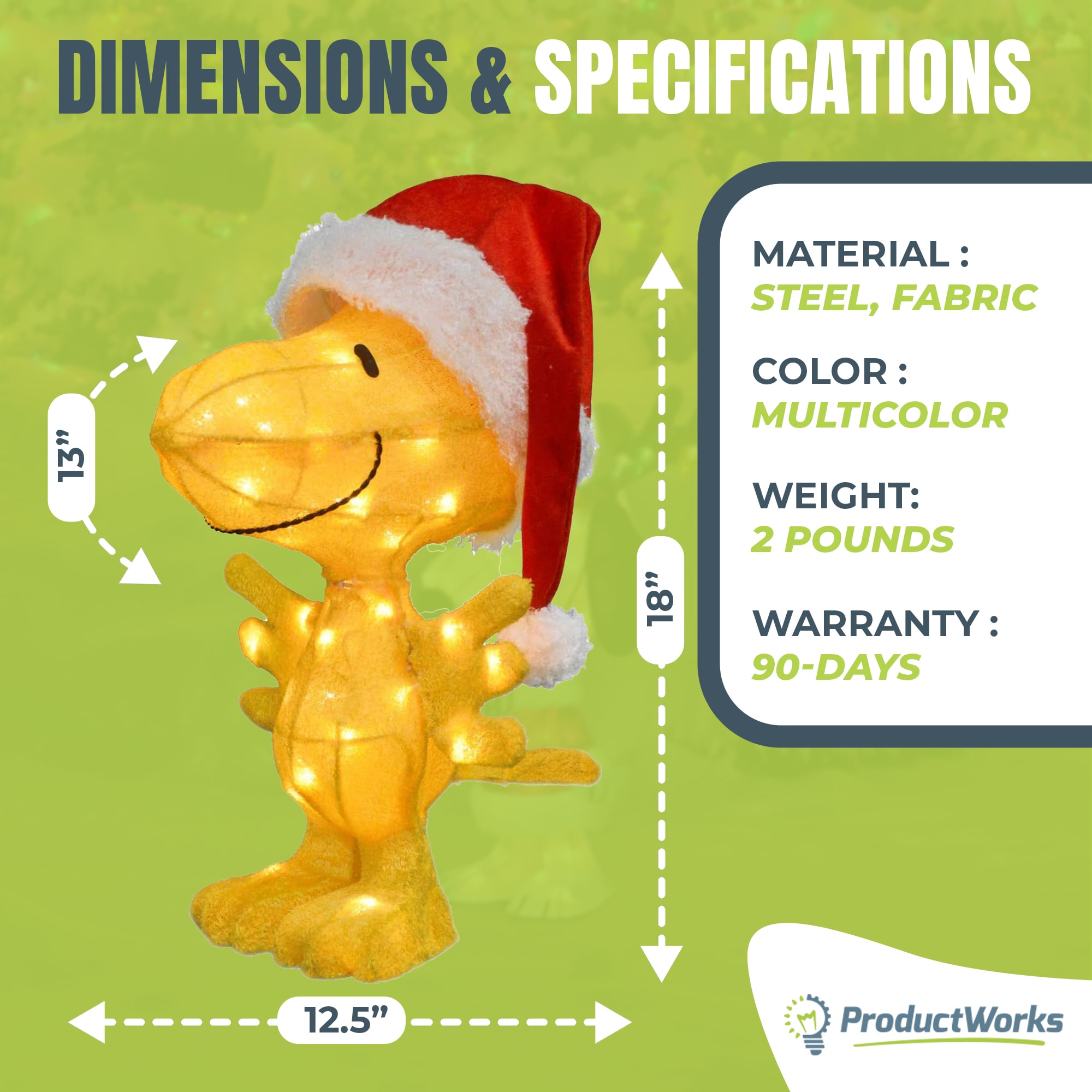 ProductWorks 235768 Outdoor-Christmas-Decor - View #3