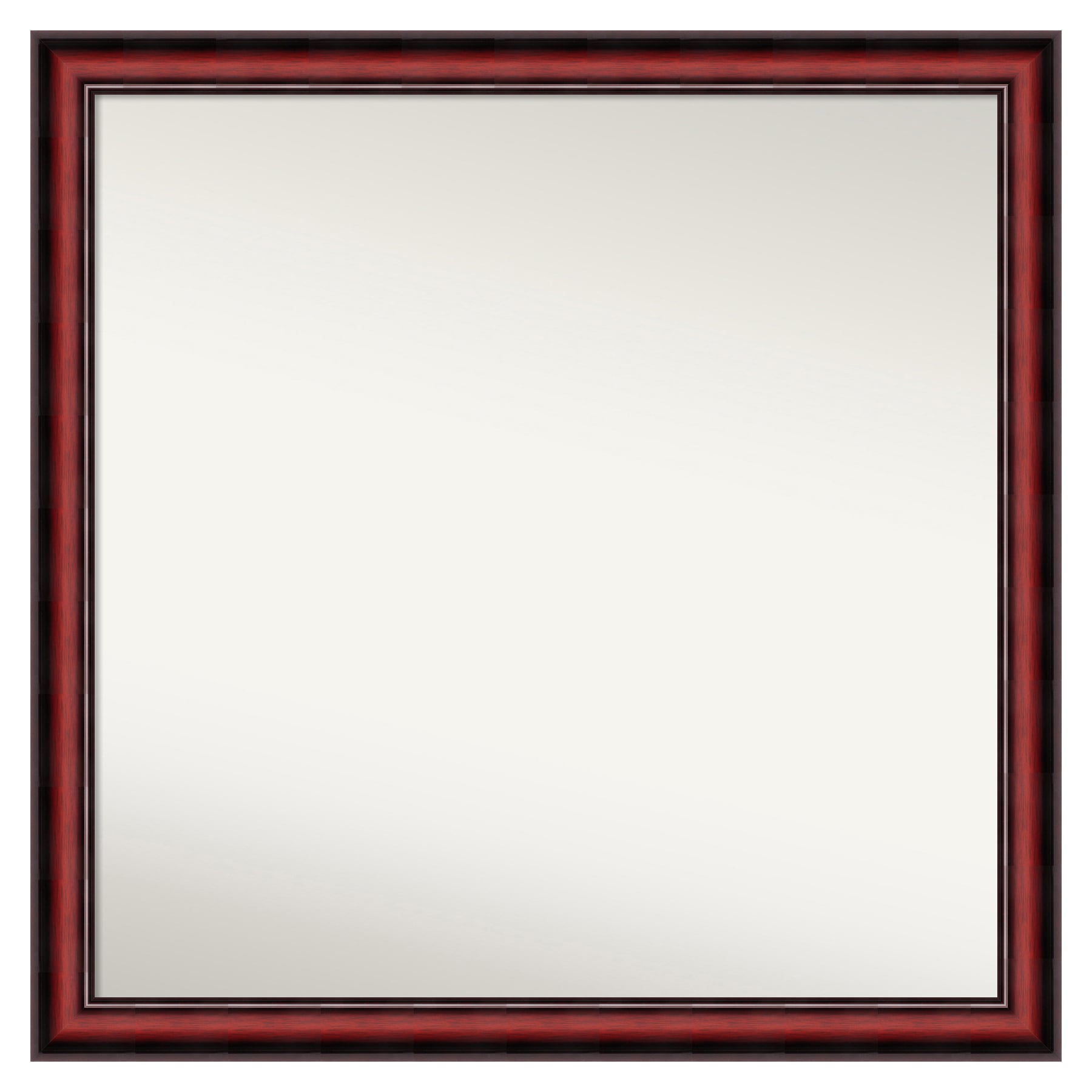 Amanti Art A17007222552 Rubino Cherry Scoop Frame 29-Inches W x 29-Inches H Square Rubino Cherry Scoop Framed Vanity Mirror