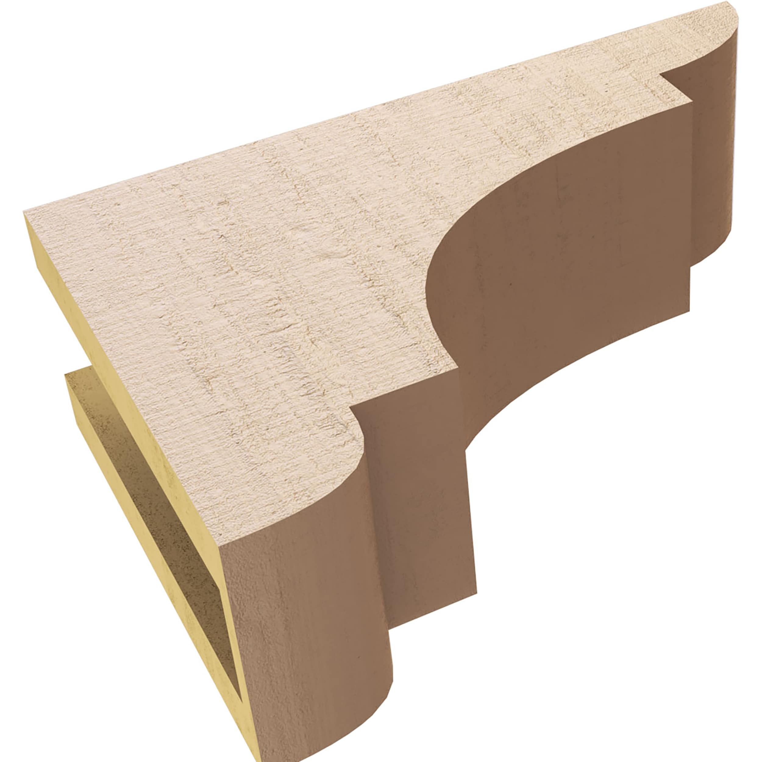 Ekena Millwork CORU04X12X08NEBRCPR corbels - View #6