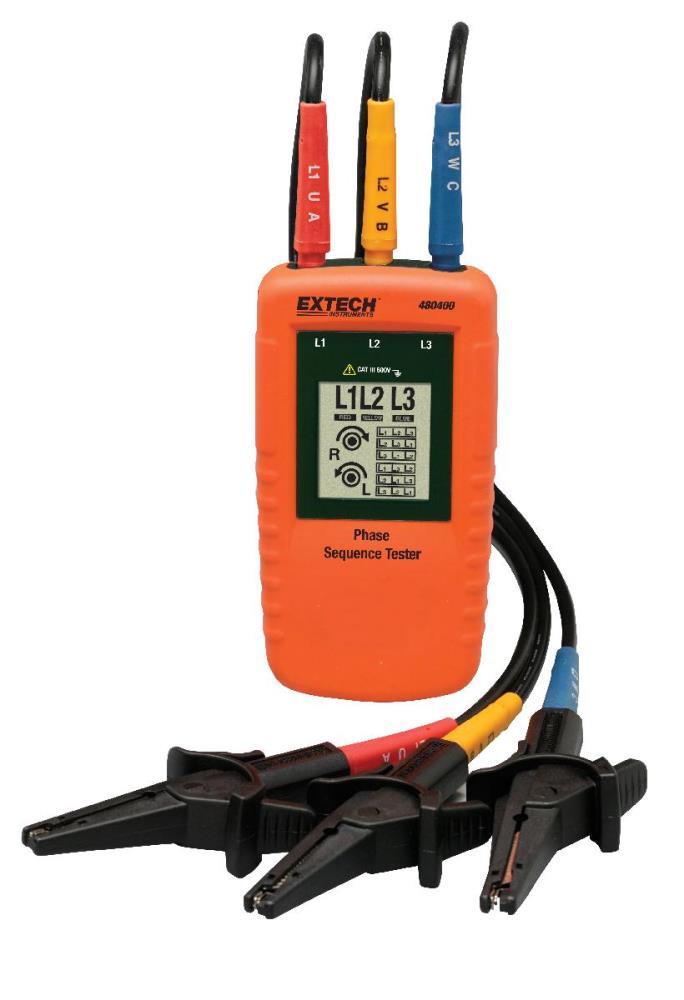 Extech 480400 Digital Voltage Tester 600-Volt