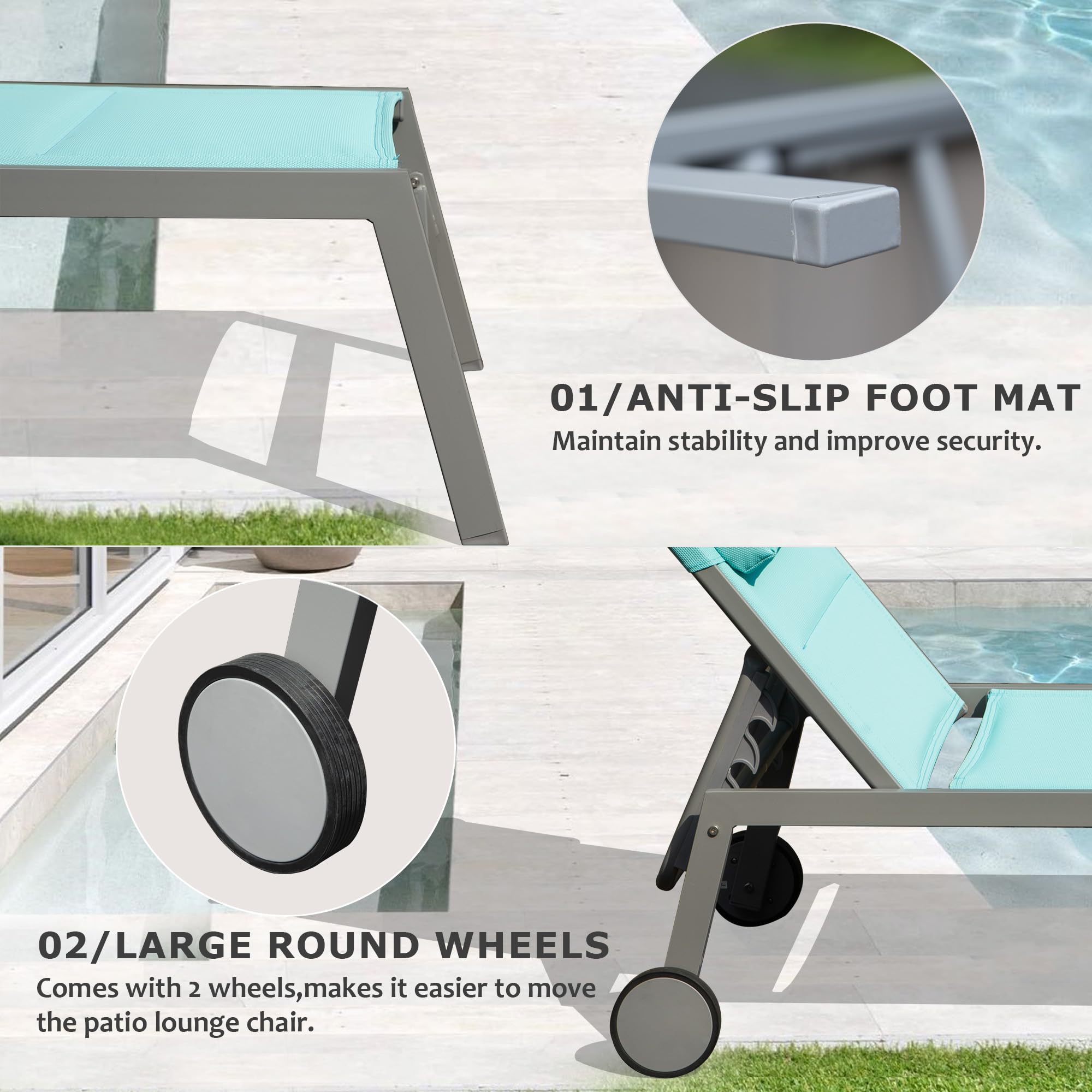 ToolCat PG2-132-PT Patio-Chairs - View #4