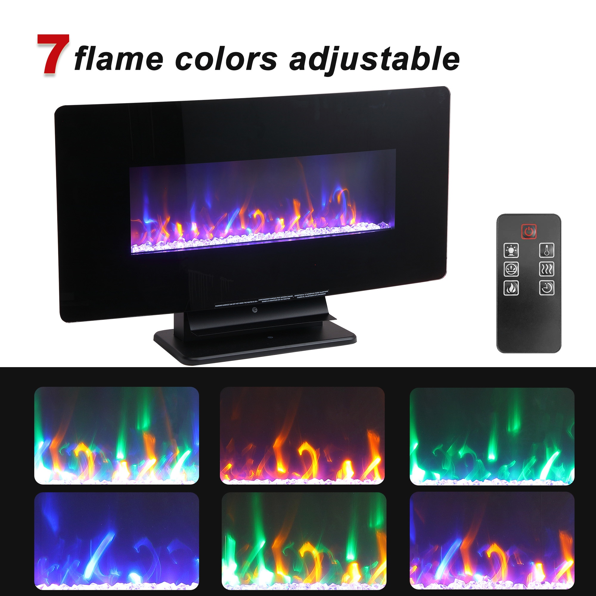 Kahomvis SUNS-QPW1-7823 Electric-Fireplaces - View #6
