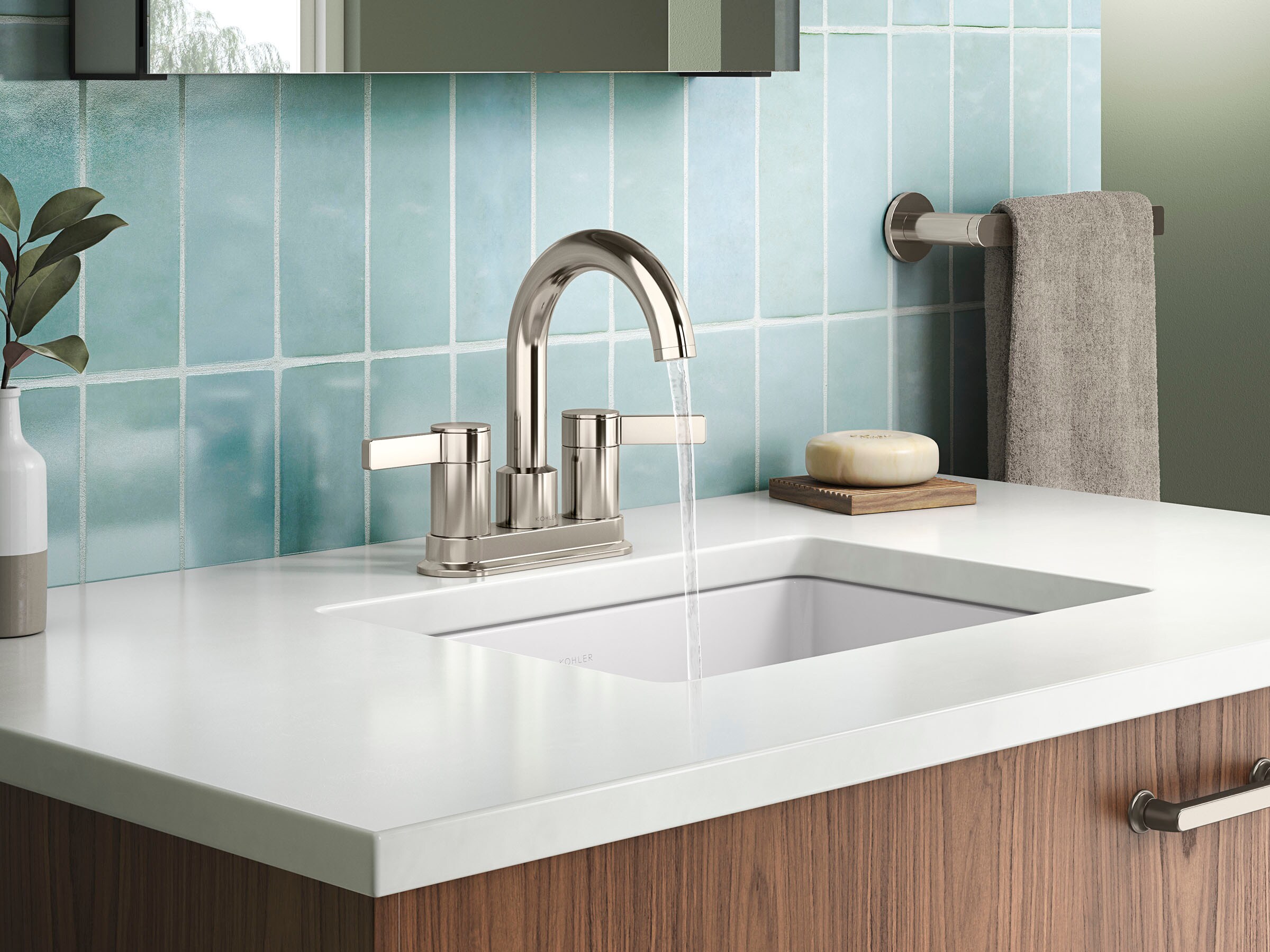 KOHLER REC28732-4D-SN Lavatory-Faucets - View #5