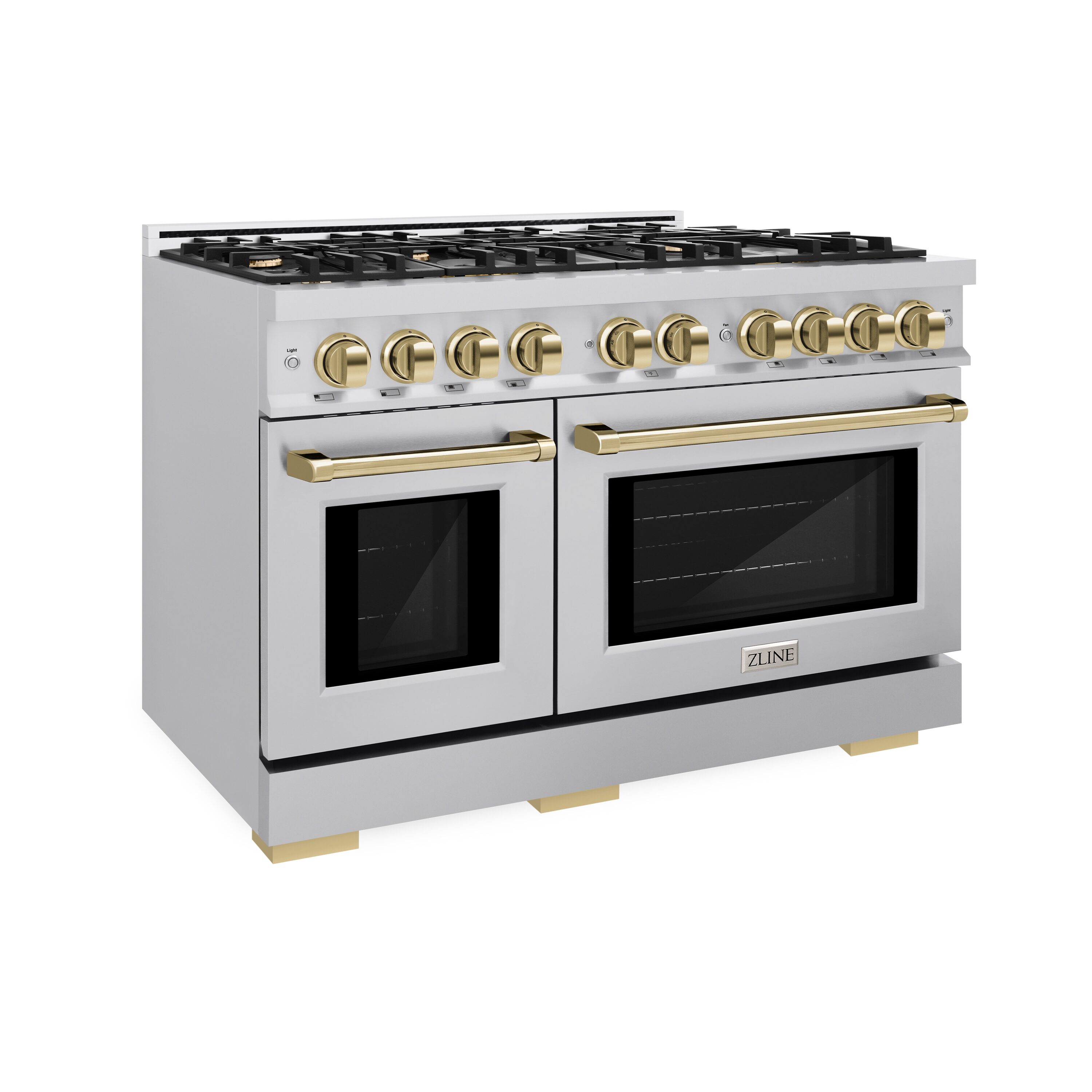 ZLINE KITCHEN & BATH HDRZ-48-G Double-Dual-Fuel-Ranges - View #2