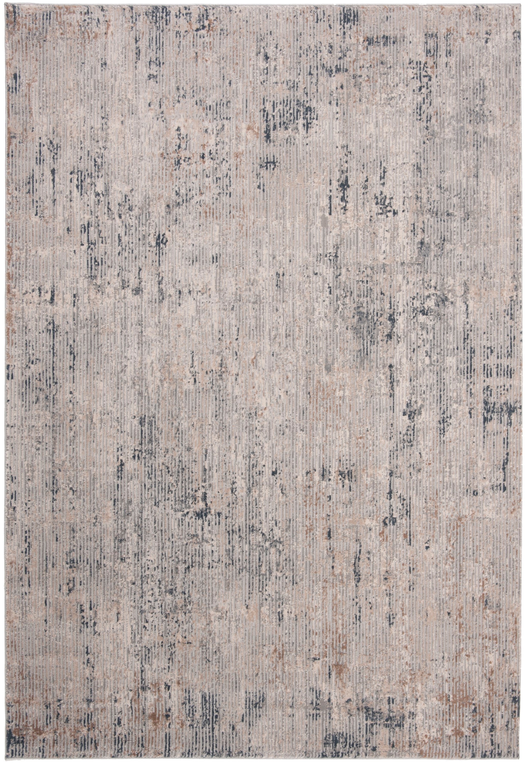 Safavieh Invista Neno 4 x 6 Cream/Charcoal Indoor Abstract Industrial Area Rug
