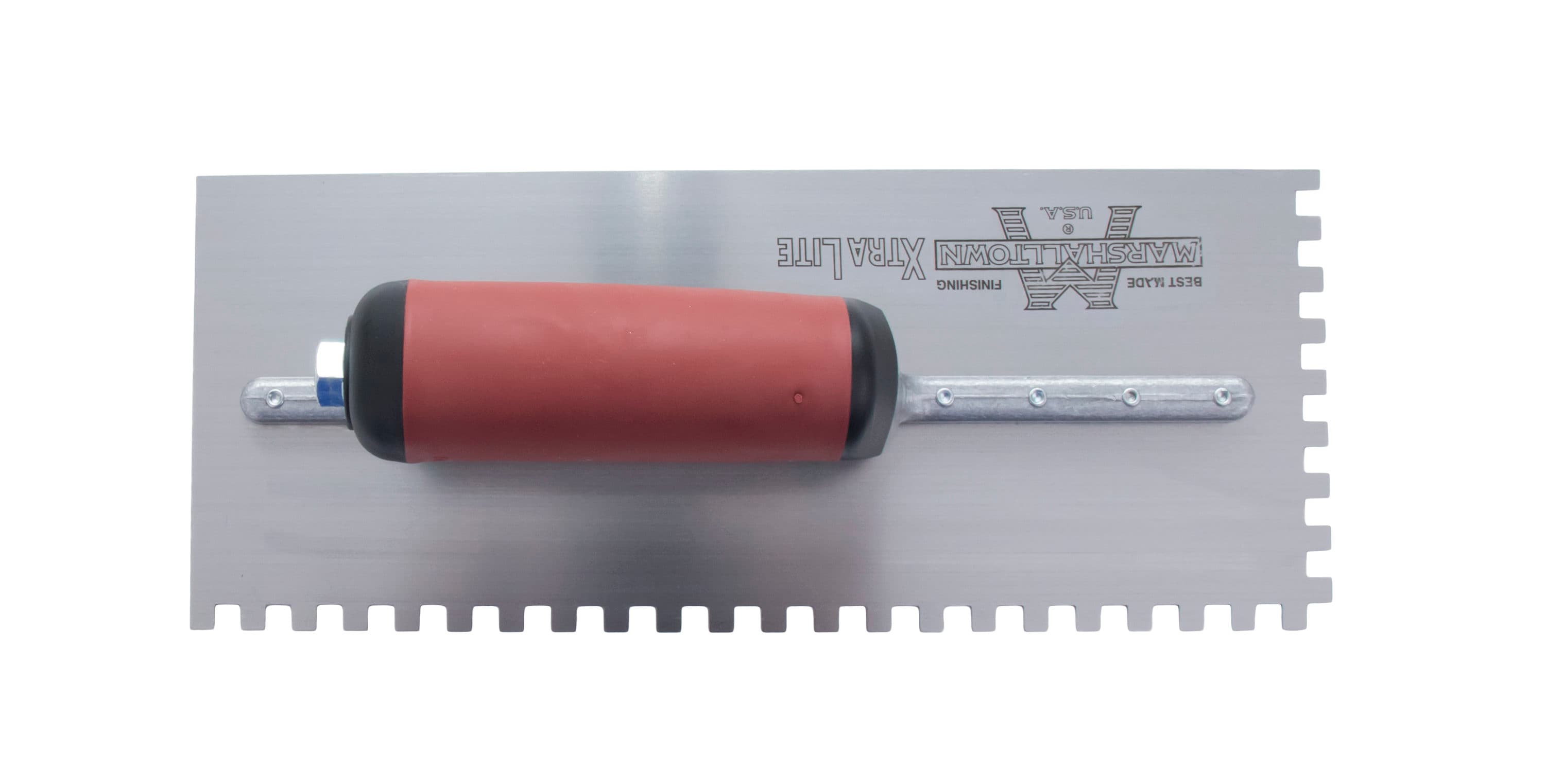 Marshalltown 0.25-in x 0.25-in Square Notch Ground Steel Ceramic Floor  Trowel in the Flooring Trowels department at