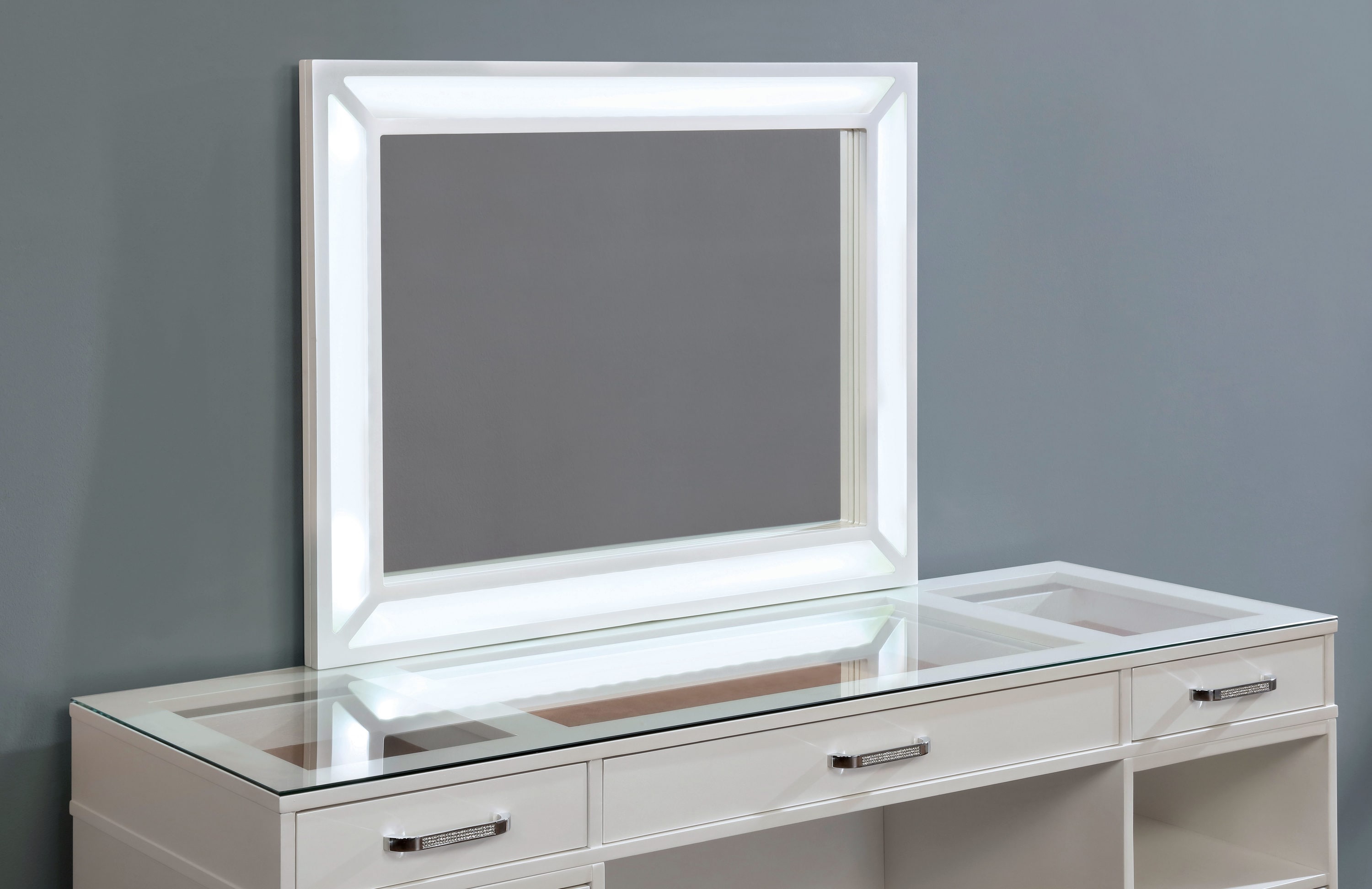 Furniture of America IDF-DK5684WH Bedroom-Vanities - View #8