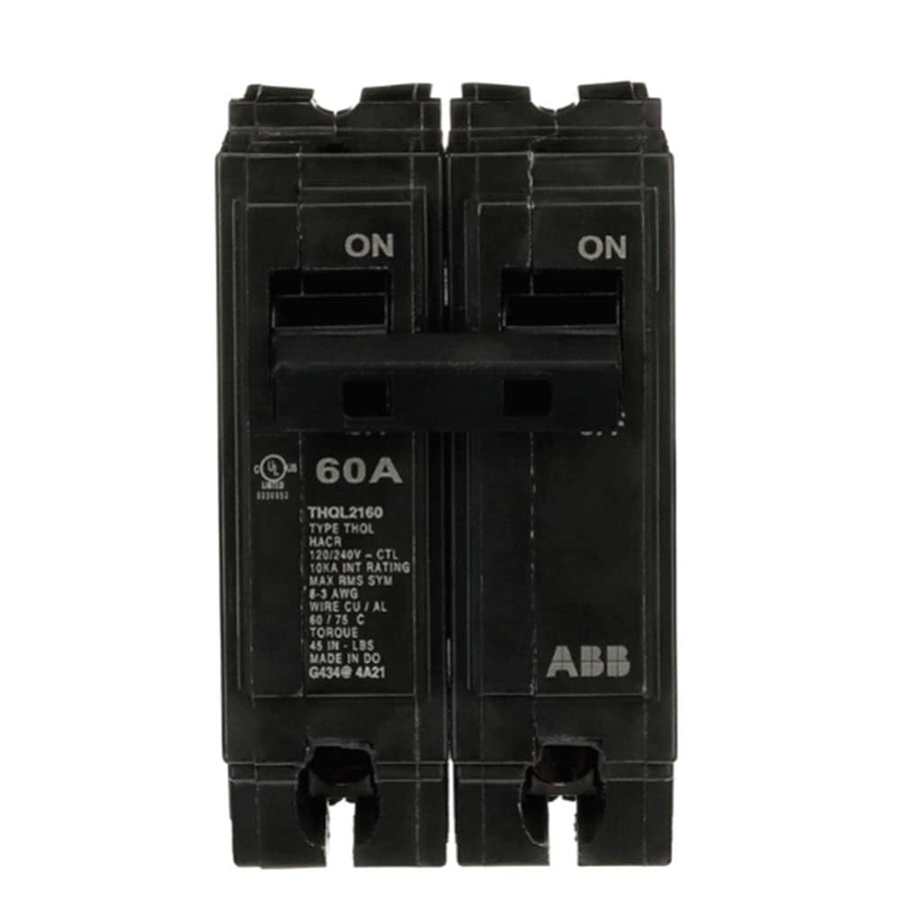 GE THQL2160A Q-Line THQL 60-amp 2 -Pole Standard trip Circuit Breaker