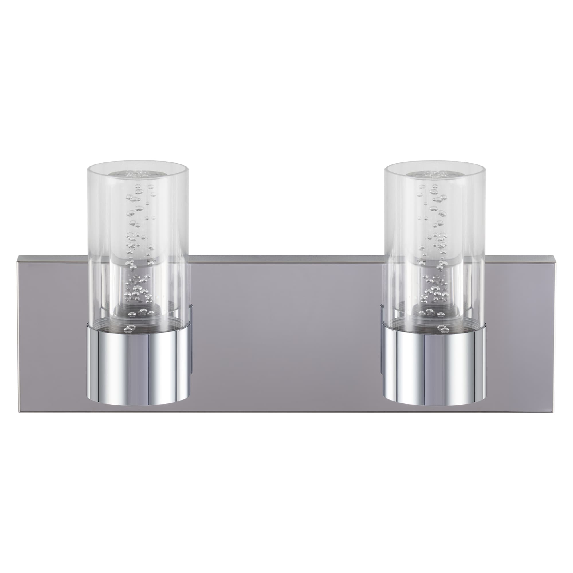 CO-Z HCF-4040-CH 15-in 2 -Light Chrome Integrated LED Modern/contemporary Vanity light