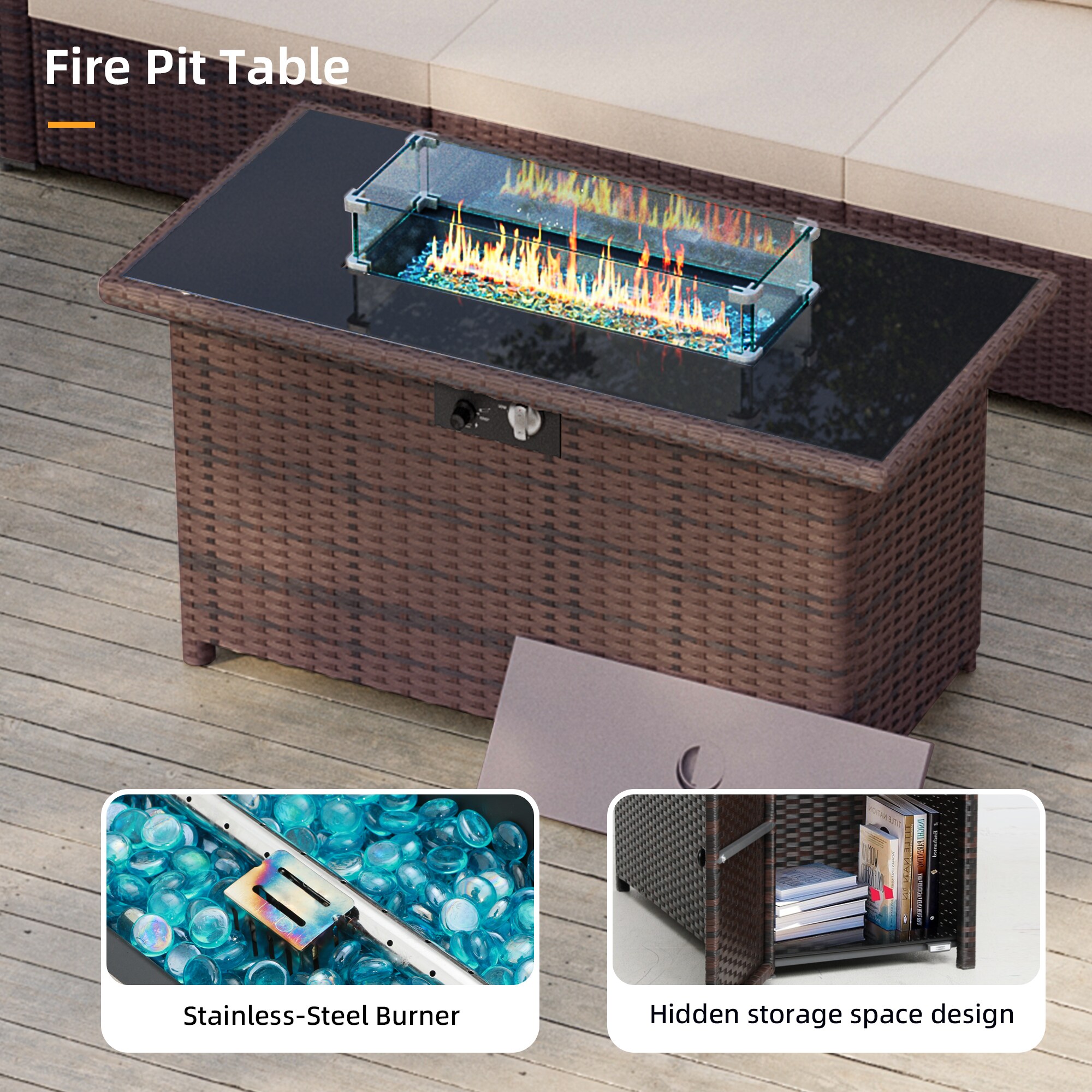 Patio Watcher TBSF-AB2C-B43TB Patio-Conversation-Sets - View #7