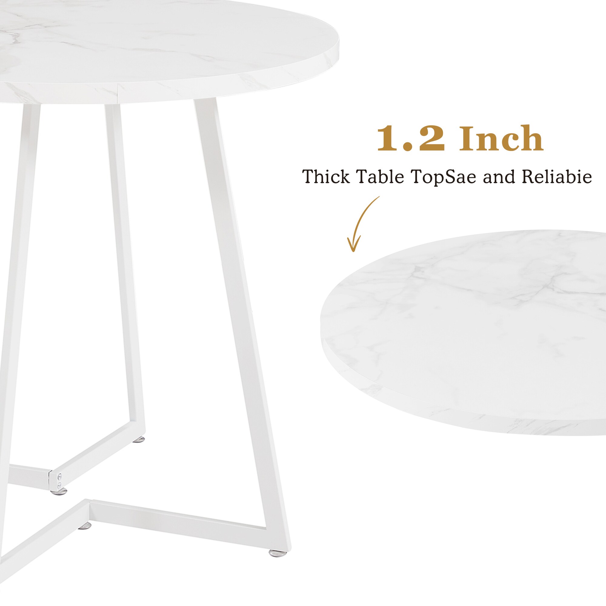 Vecelo LOE-MX-TC11-MWAW Dining-Sets - View #7