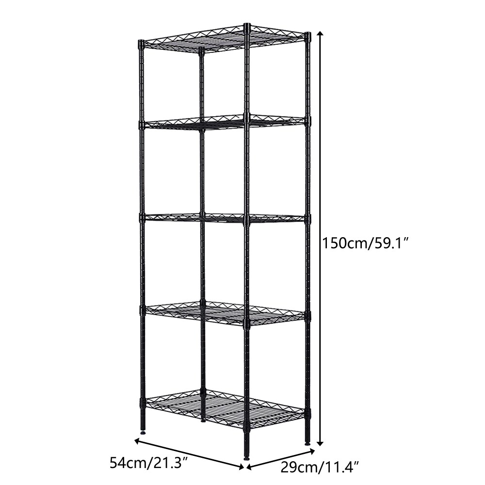 Ktaxon 6 Tiers 36-Pairs Portable Boot Rack Double Row Shoe Rack