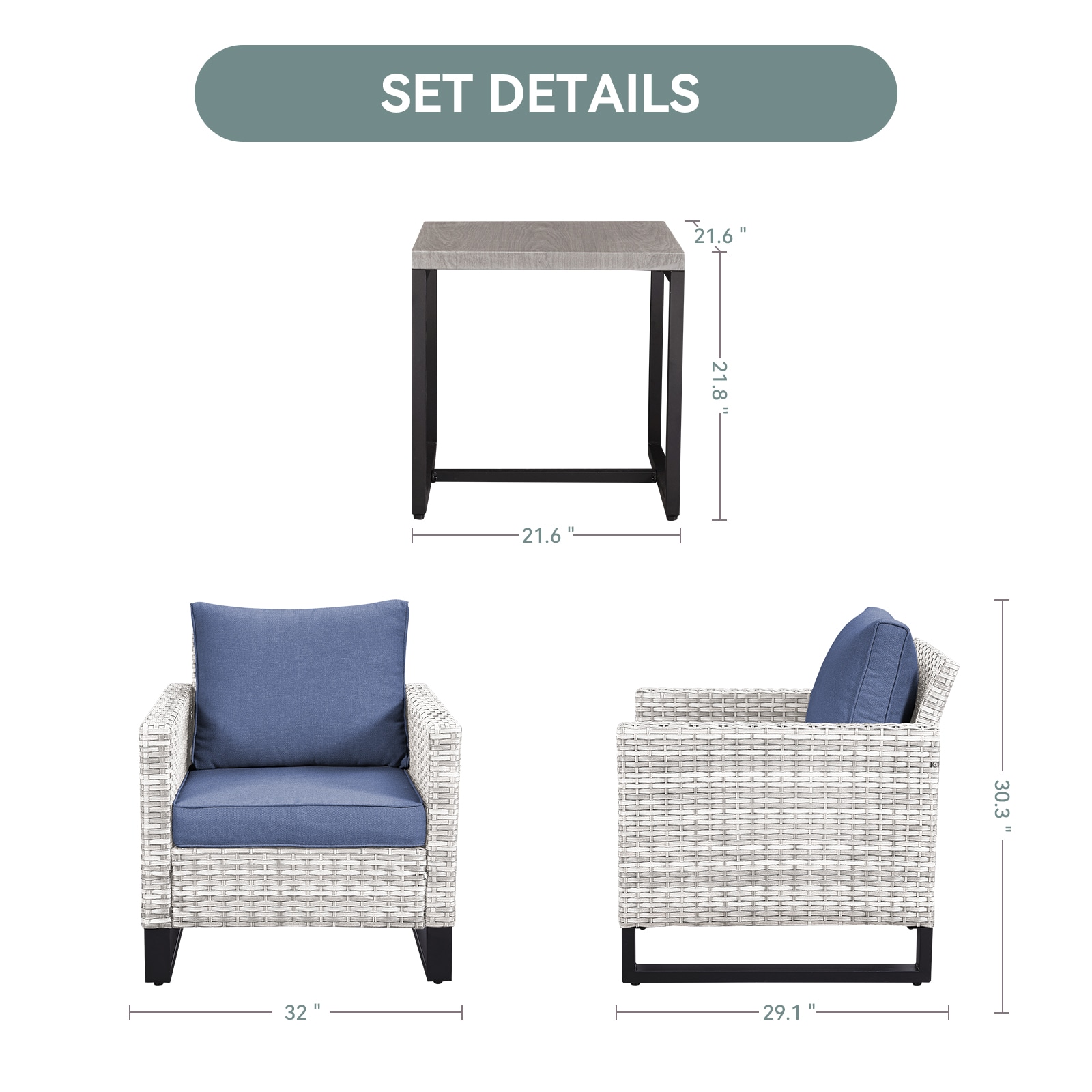 Rilyson FS083070-2NB Patio-Chairs - View #7