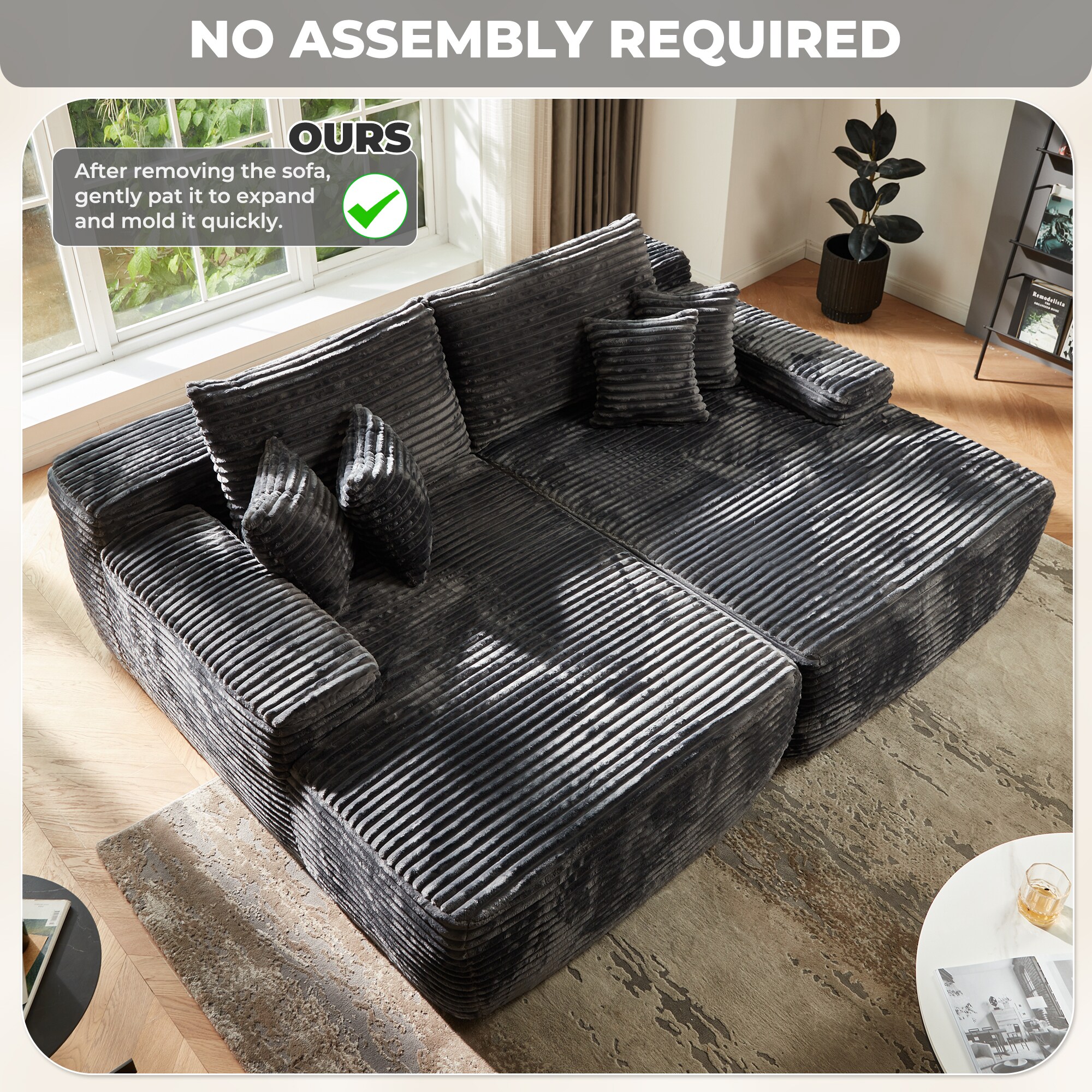 Pouuin SASAA-910 Sofas-Loveseats - View #2