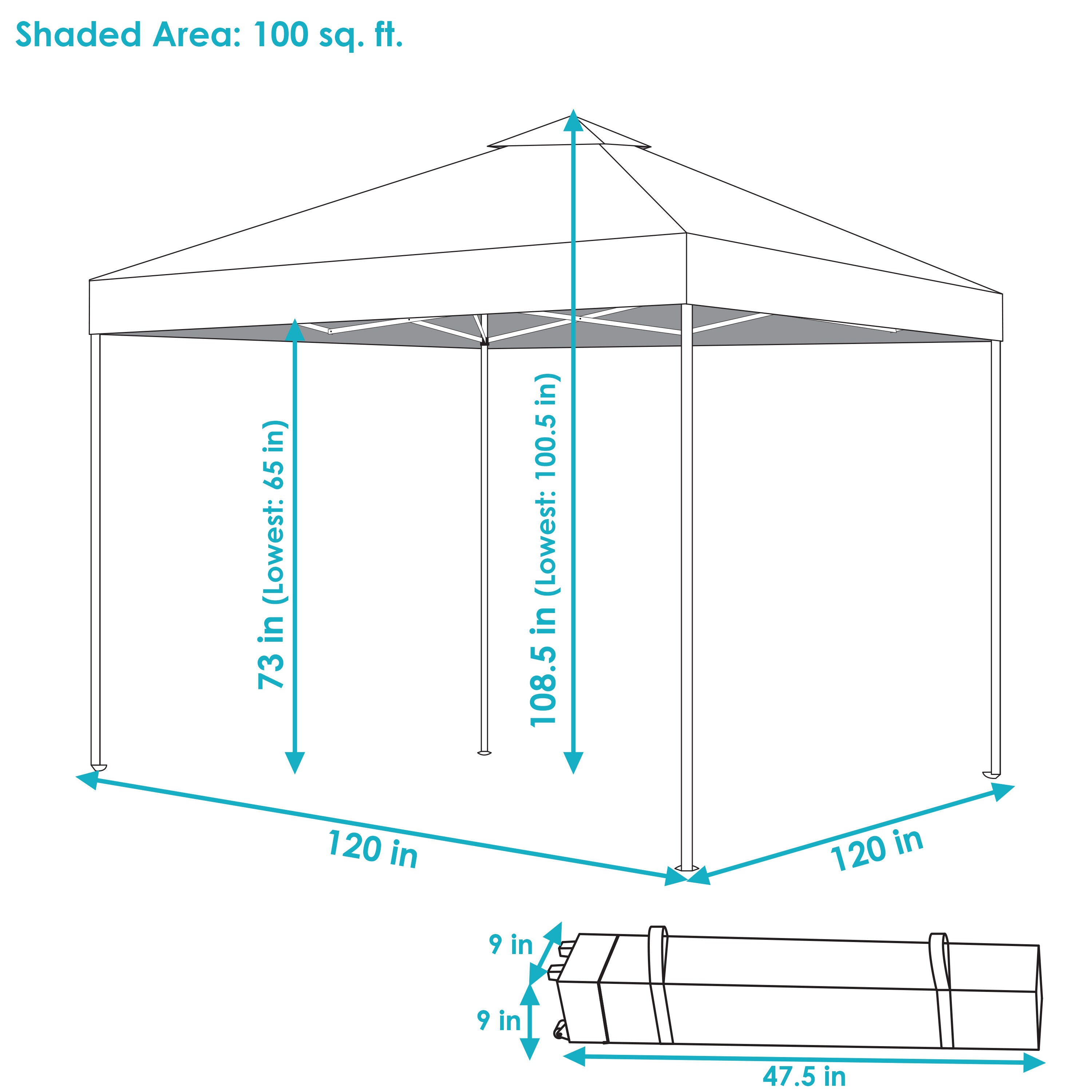 Sunnydaze Decor WUY-748 Canopies-Sl - View #8