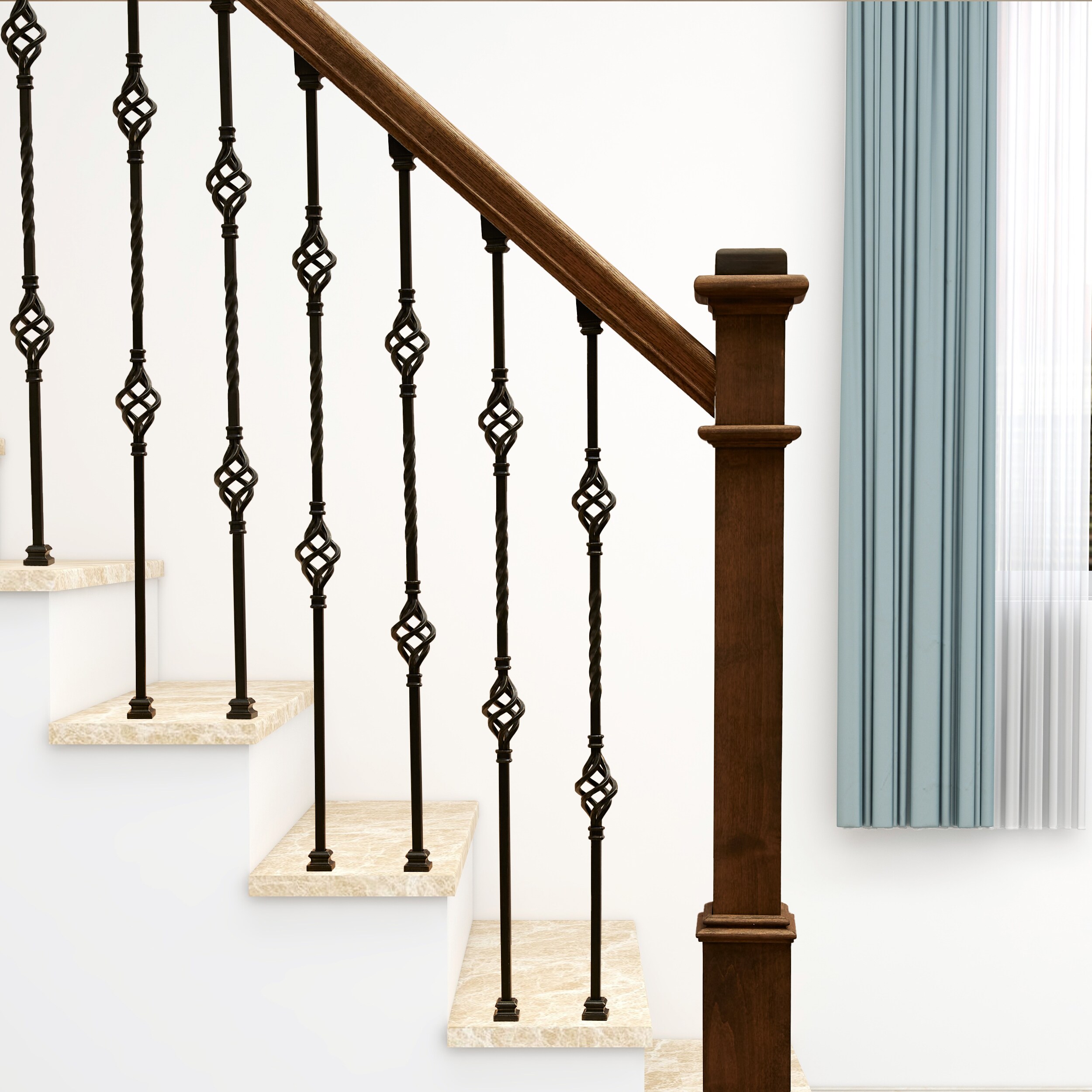 RELIABILT WGSH904RB Interior-Stairpart-Balusters - View #5