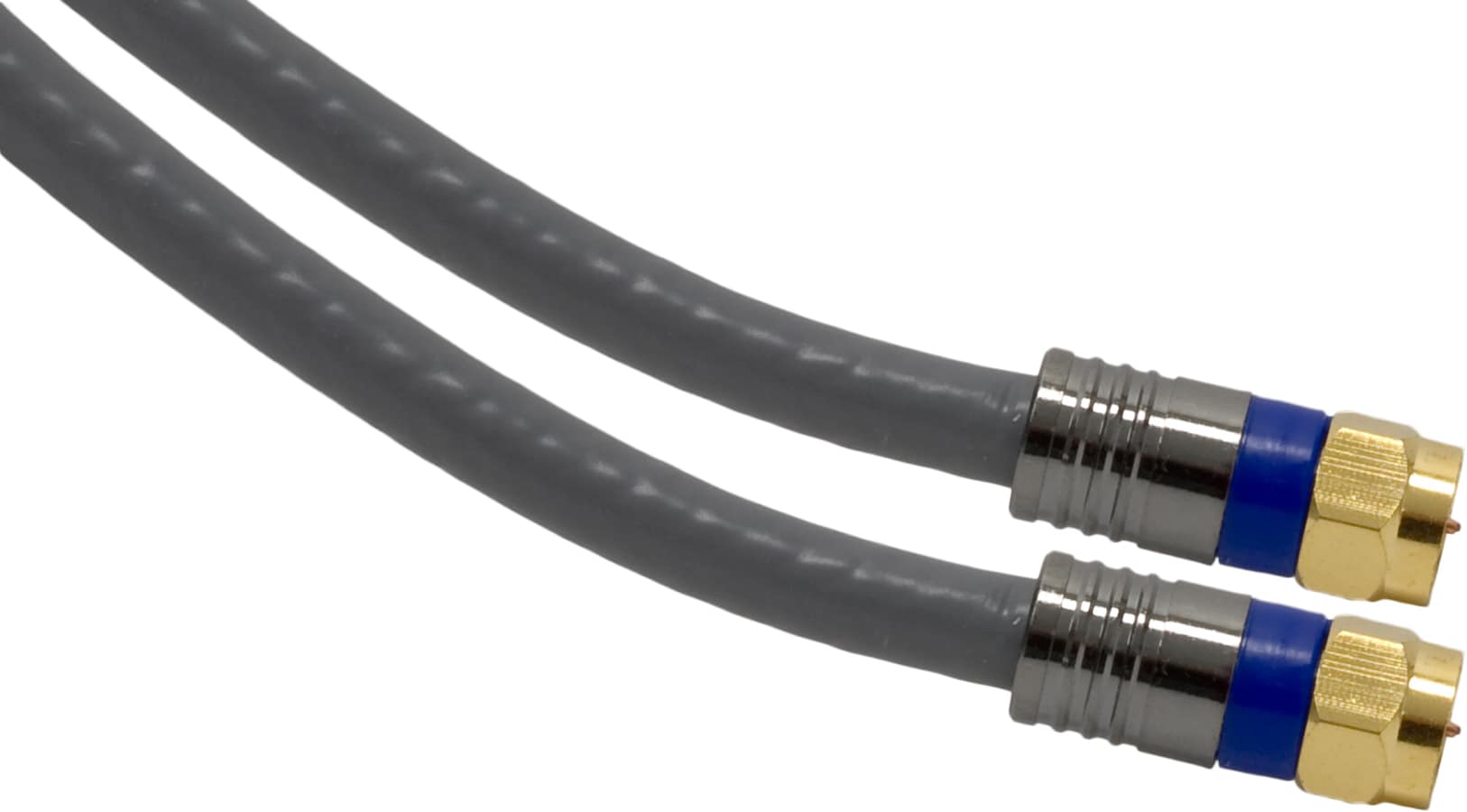 GE Double Shield 3-ft Rg6 Black Coaxial Cable (By-the-foot) in the Coaxial  Wire department at