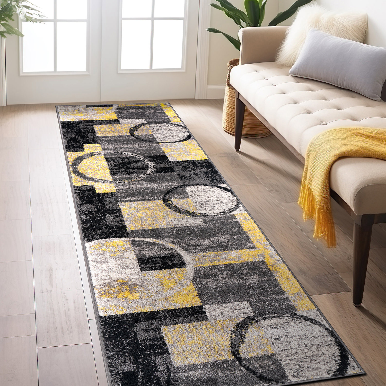World Rug Gallery 307YELLOW2X10 rugs - View #2