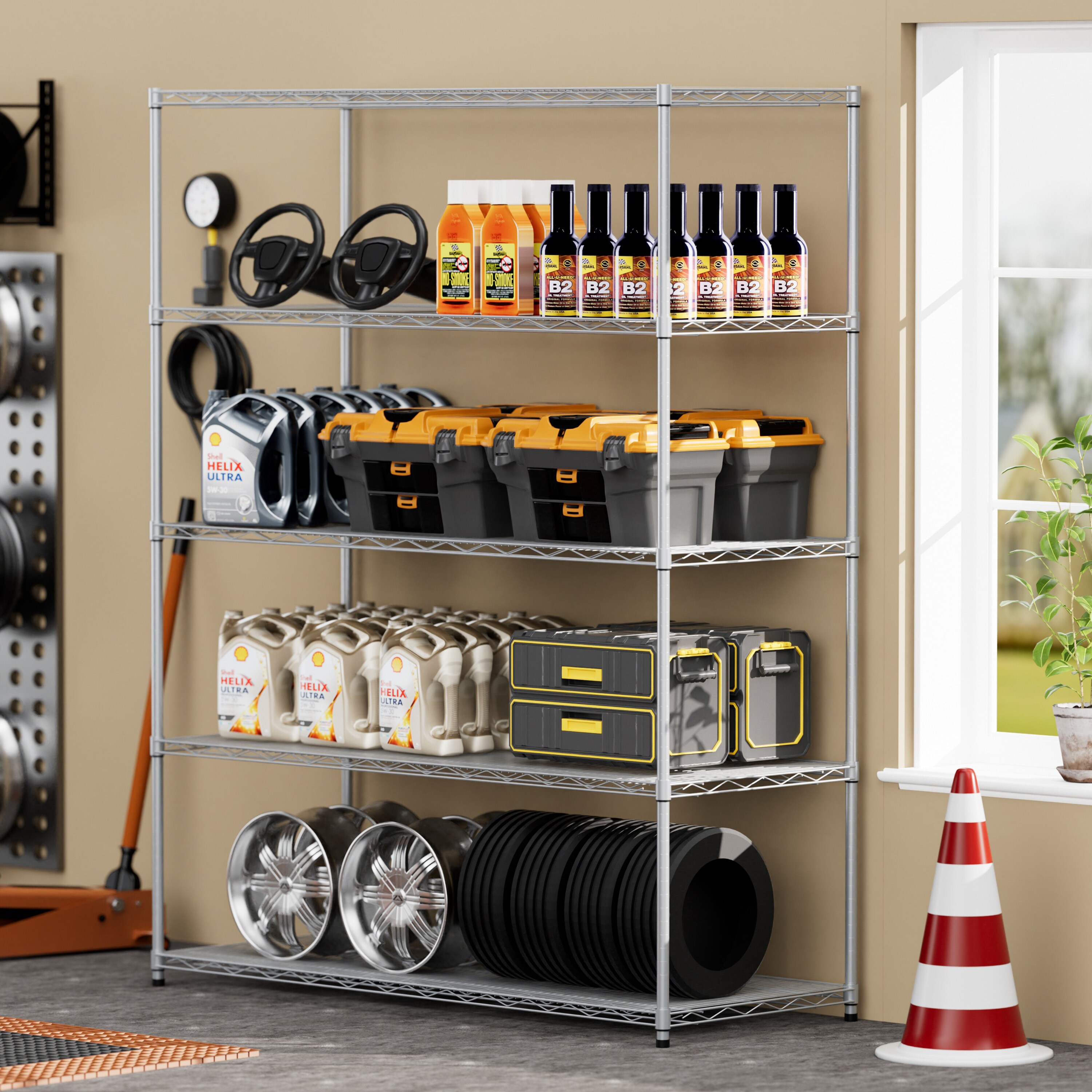 ToolCat NGG30-15-DSG Free-Standing-Shelving - View #2
