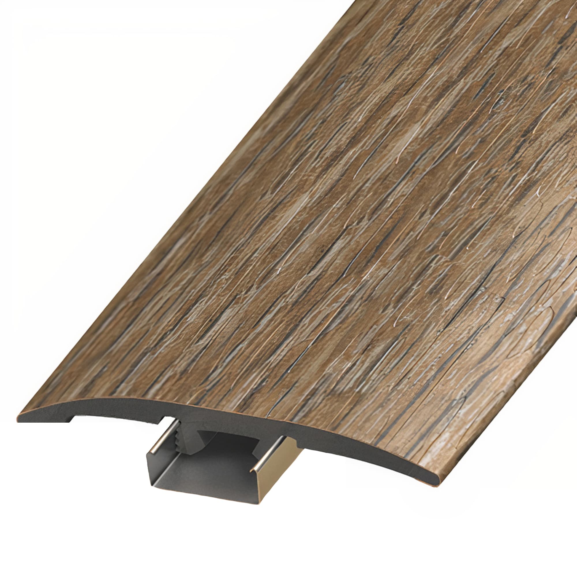 Element Flooring E20068TIO Highland Carmi Prefinished 0.375-in T x 2-in W x 94-in L Vinyl 3-in-1 T-moulding/Reducer/Endcap