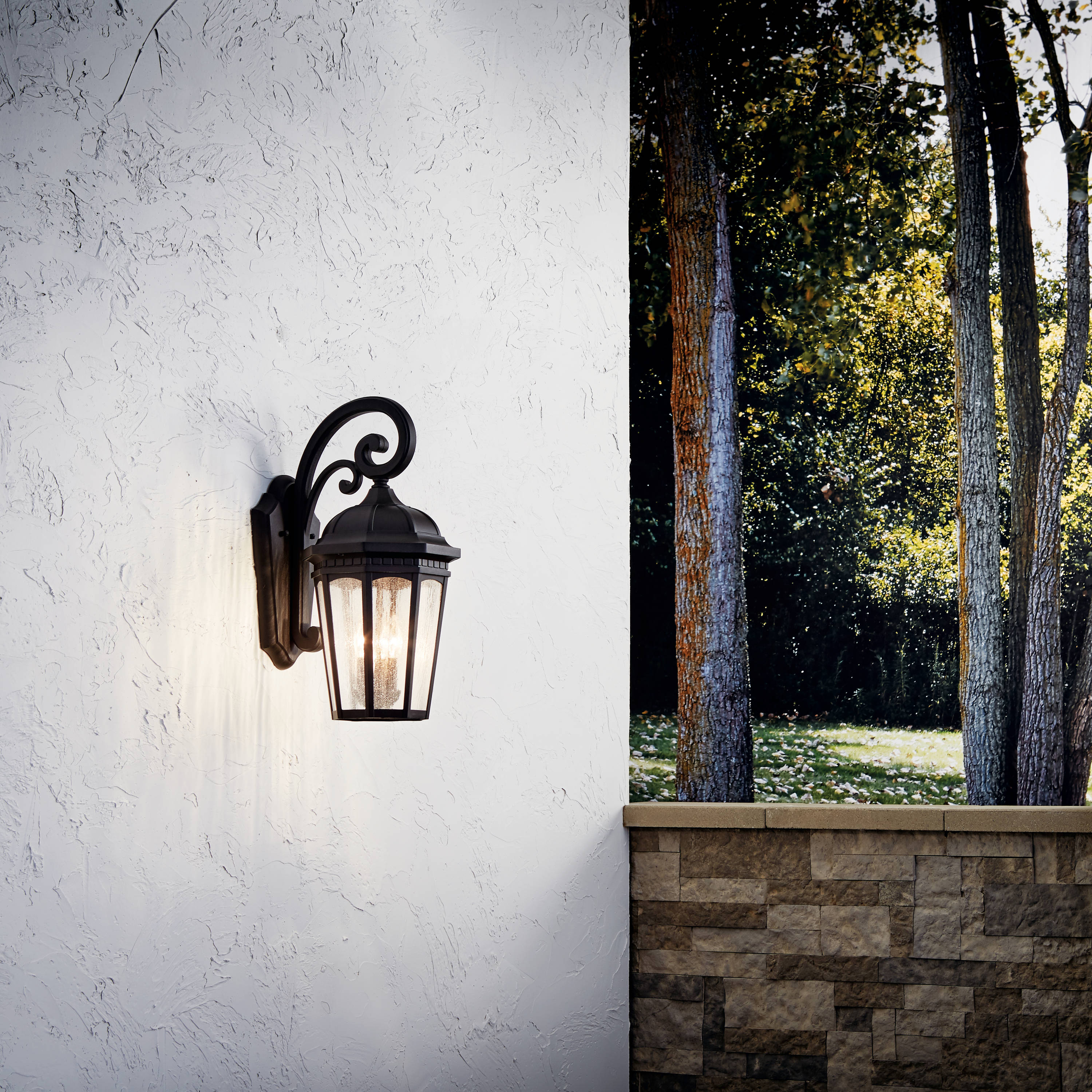 Kichler 9034BKT Outdoor-Wall-Lighting - View #3