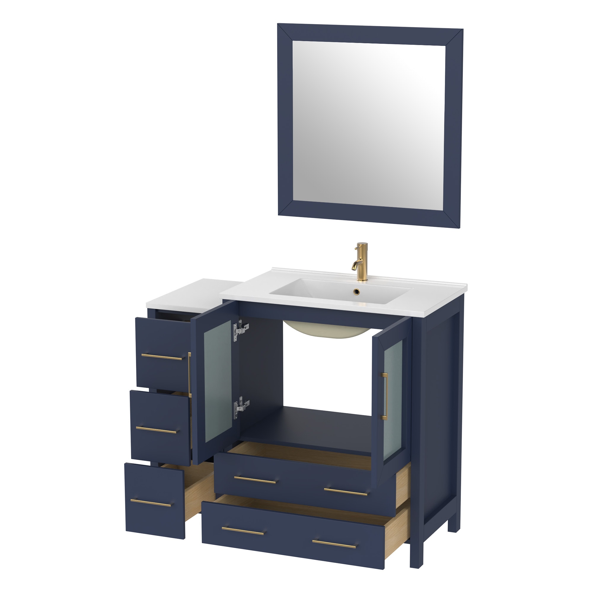 Vanity Art VA3030-42B Bath-Vanity-Combo - View #8
