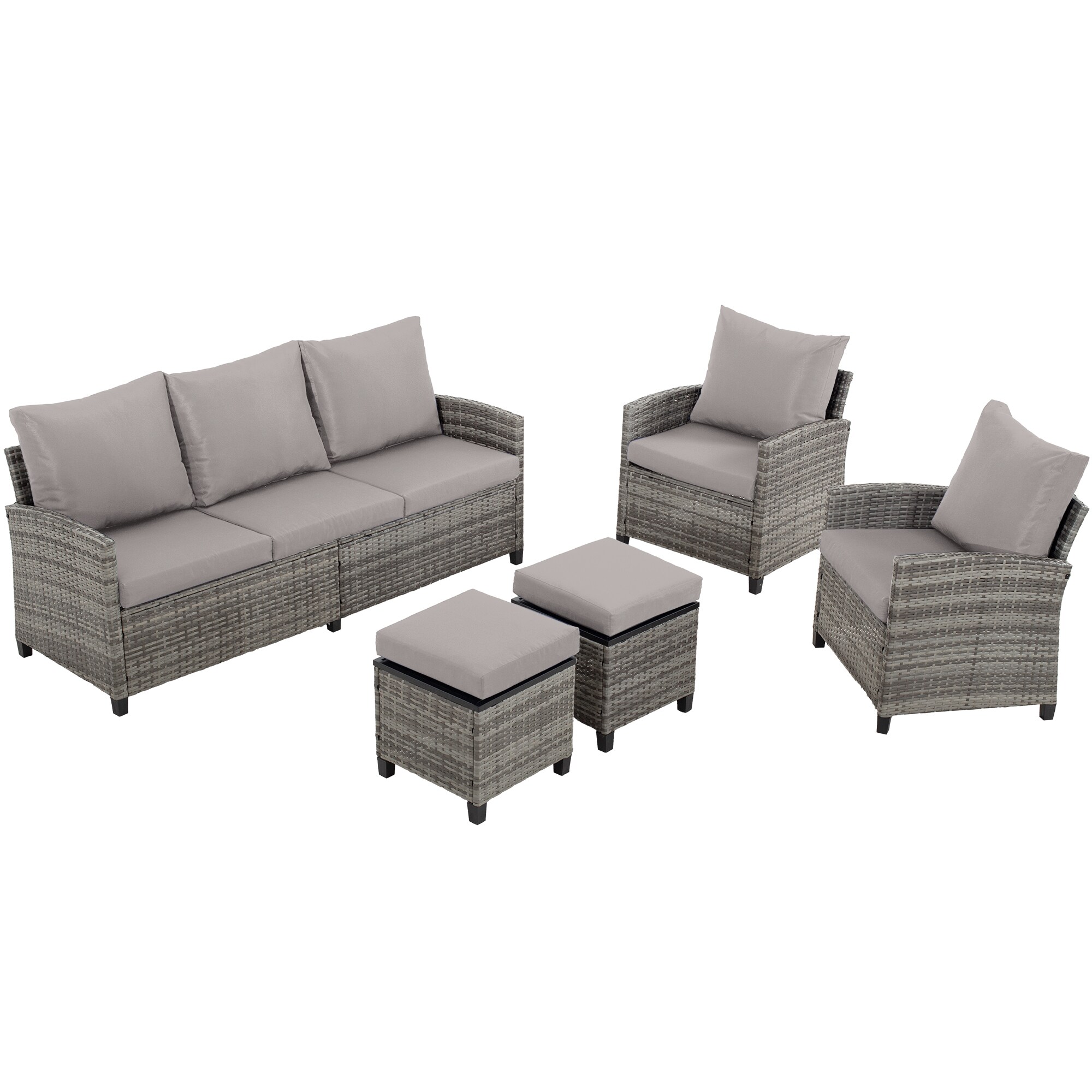 Forclover HYFAS53NY Patio-Conversation-Sets - View #12