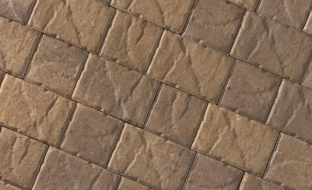CastleLite Q070.111.69.B3 9-in L x 6-in W x 2-in H Rectangle Mojave Blend Concrete Paver