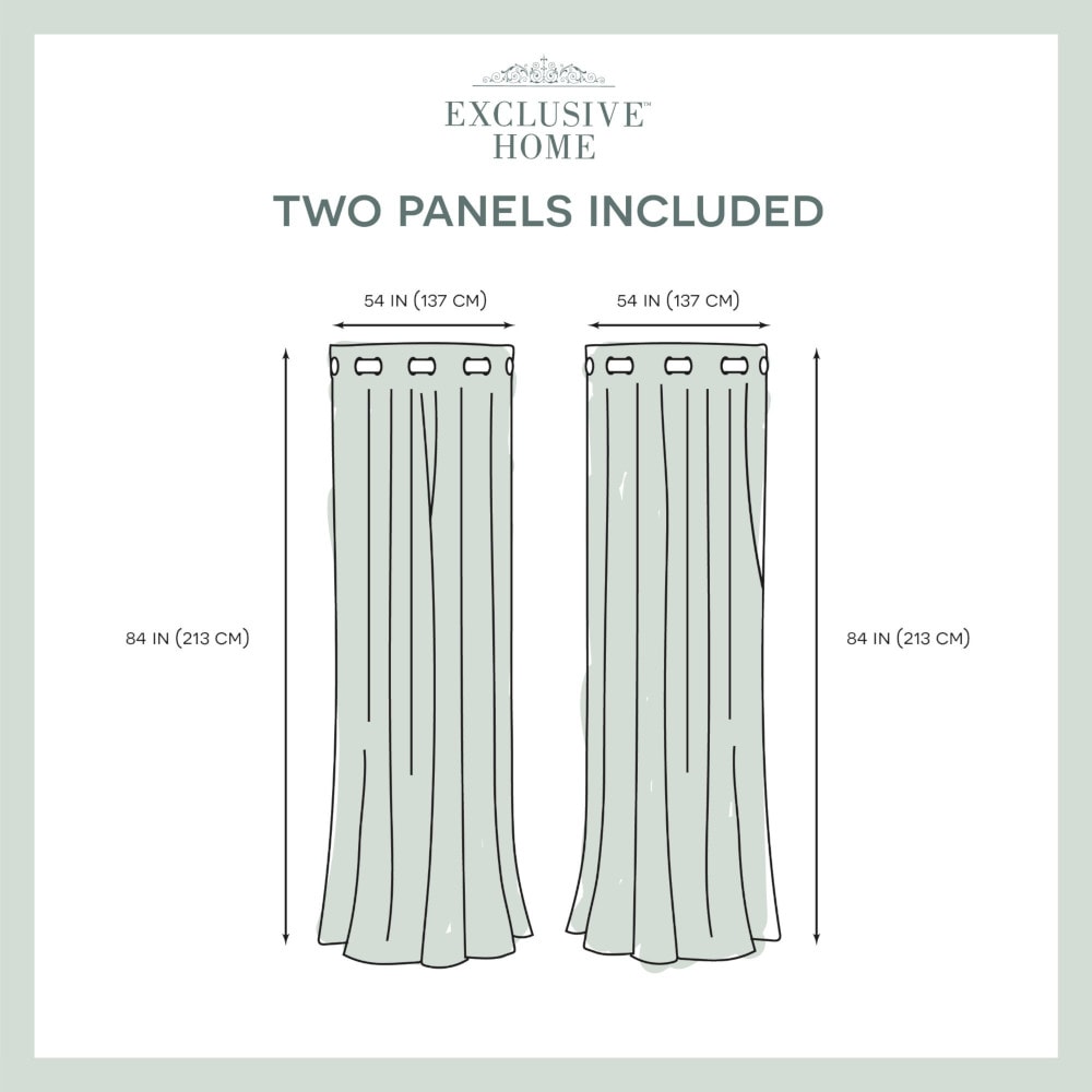 Exclusive Home EH7909-07 2-84G curtains - View #6