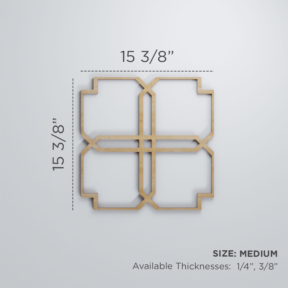 Ekena Millwork WALW16X16X0250EWDHI Wall-Panels - View #3