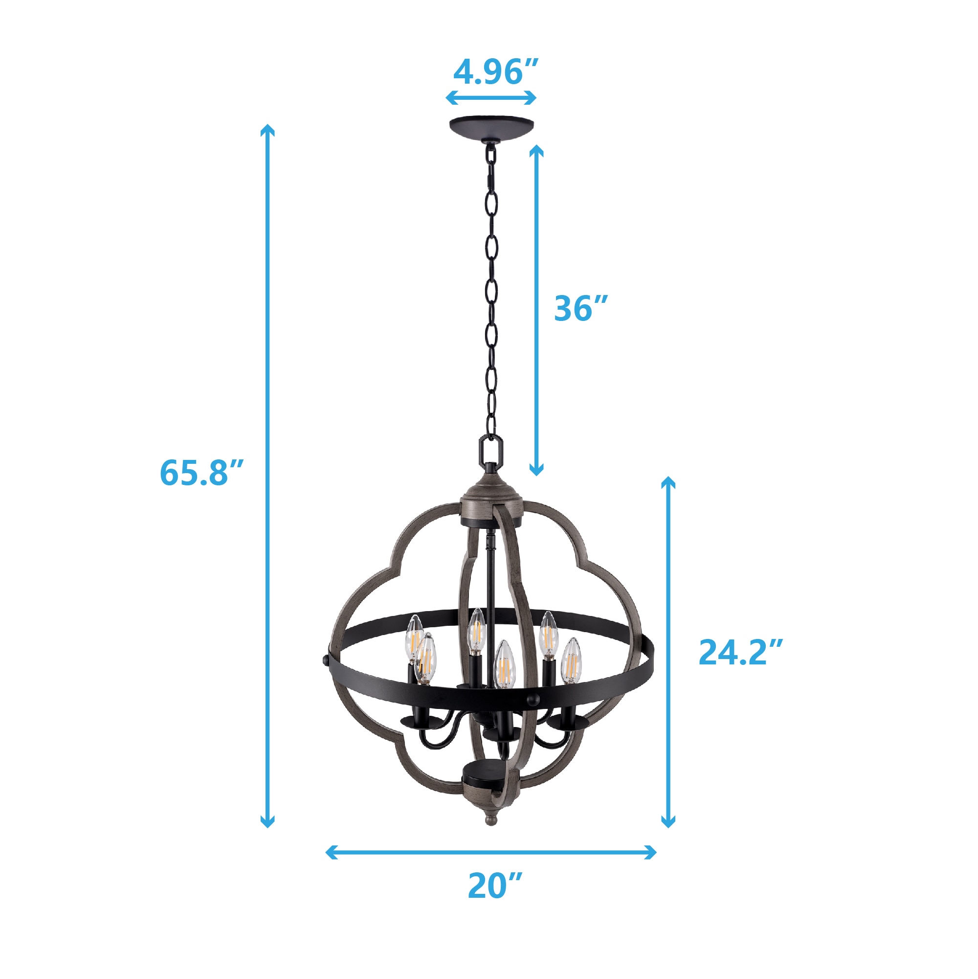 WELLFOR TTC50236 Pendant-Lights - View #9