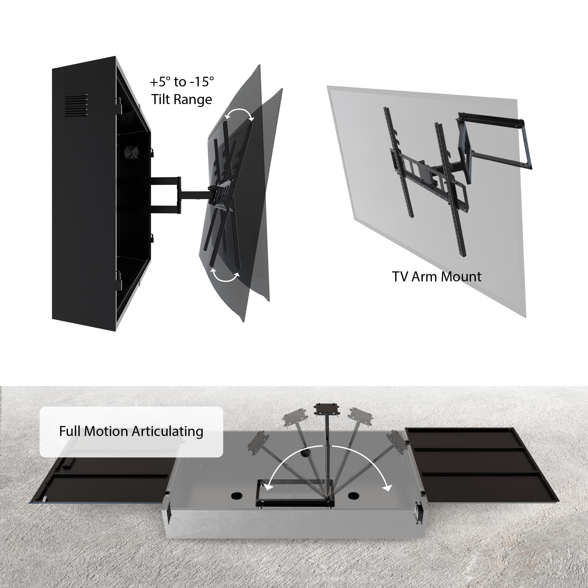 Storm Shell SS-55-PRO Outdoor-Tv-Covers - View #3