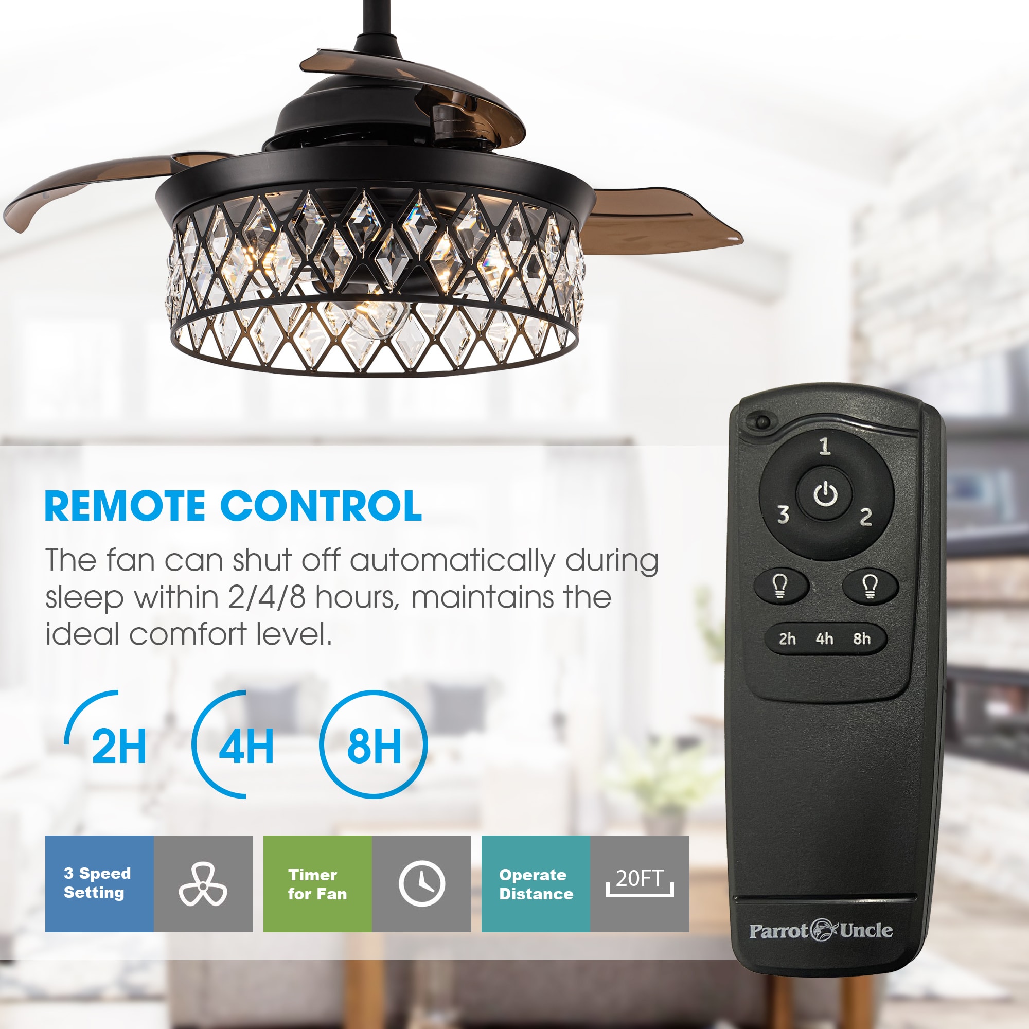 Parrot Uncle F3519110V Ceiling-Fans - View #4