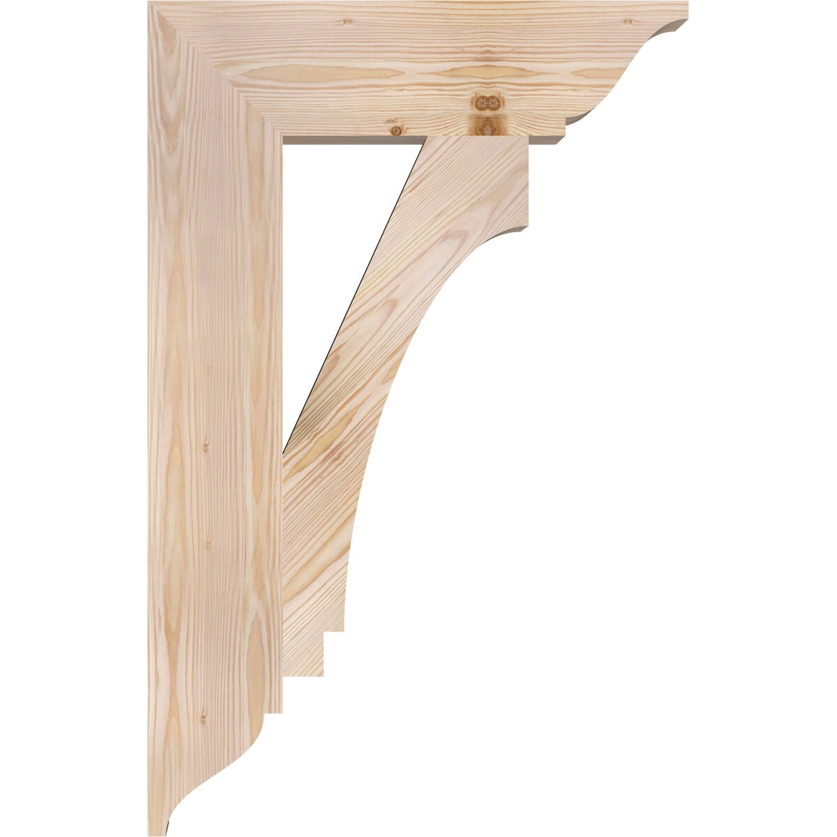 Ekena Millwork BKT06X22X34IMP01SDF Exterior-Brackets-Braces - View #3