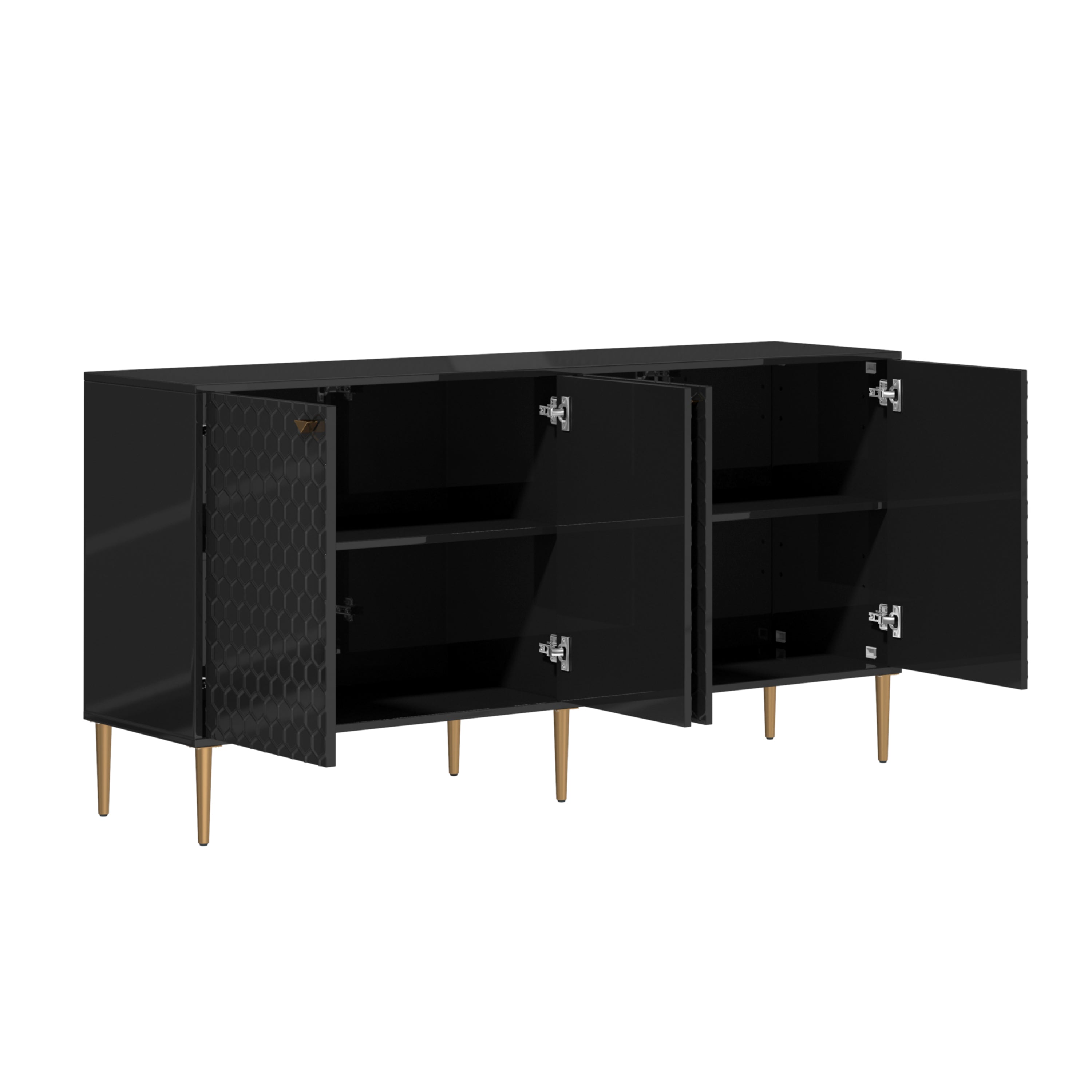 Boyel Living BL-JH0014D-BK Utility-Storage-Cabinets - View #7