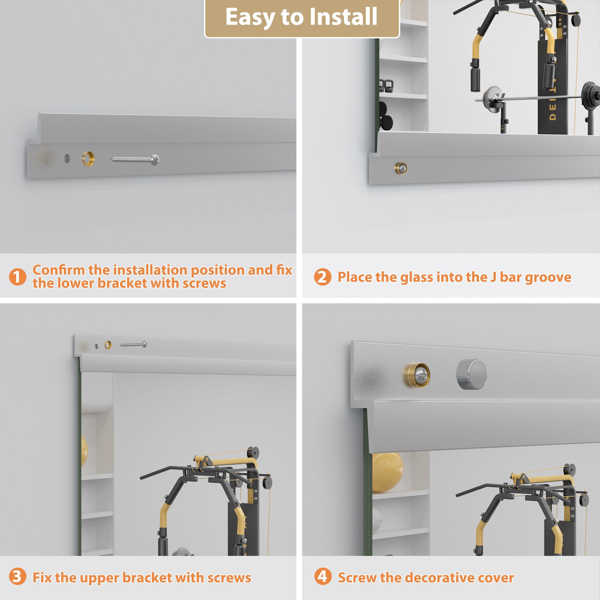 LOVMOR SF-R-GM-36-60-2PC Decor-Mirrors - View #6