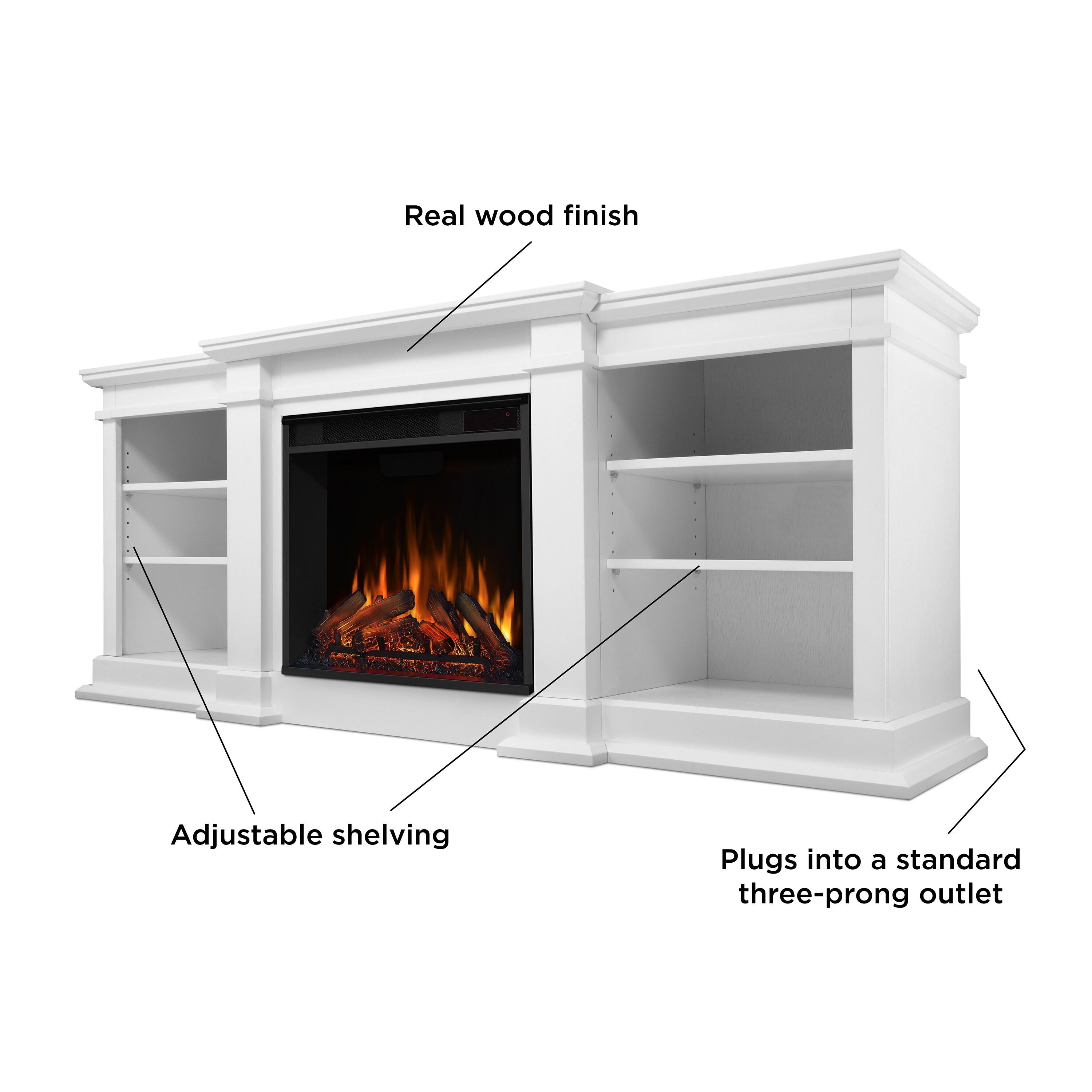 Real Flame G1200E-W Electric-Fireplaces - View #7