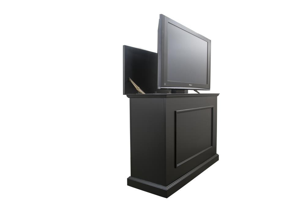 Touchstone Elevate Rich Black Tv, Outdoor Tv Lift Cabinet Canada