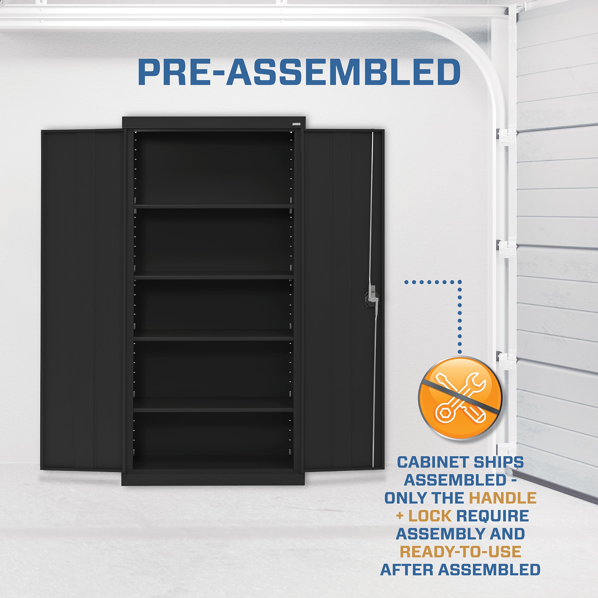 Sandusky EA4R362472-09 Garage-Cabinets - View #3